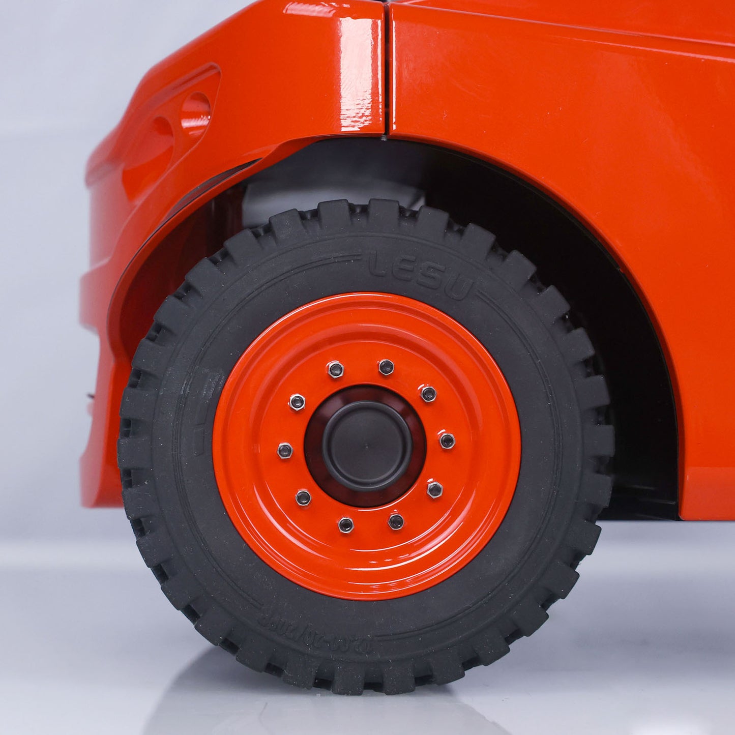 LESU 1/14 Metal RC Painted Hydraulic Forklift Aoue-LD160S Remote Control Model W/ PL18EVLite Radio Motor Servo Light Sound