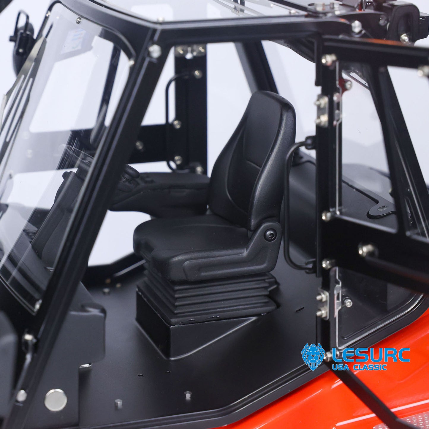 LESU AOUE LD160S 1/14 Metal Hydraulic RC Forklift FlySky ST8 Remote Controller and SR12 Receiver 6 Ways Reversing Valve Sound Light System