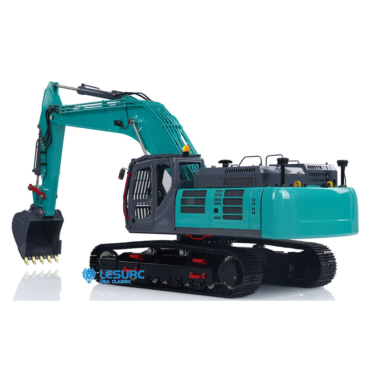 IN STOCK LESU SK500LC 1/14 Remote Control Hydraulic Excavator RC Digger Painted Assembled Optional Versions Hobby Model DIY Car