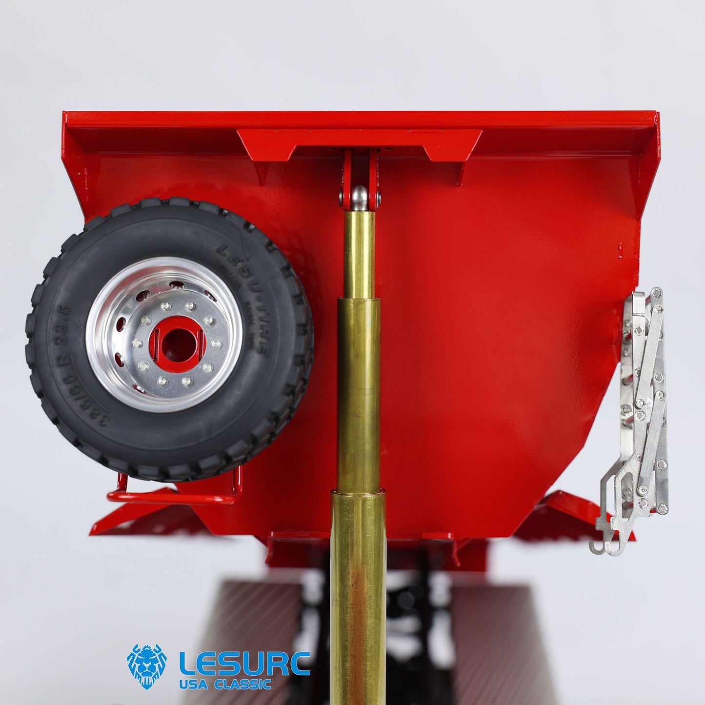 LESU 1/14 Hydraulic 8x8 RC Dumper Truck Tipper Car Painted Model I6S Remote Control 2-speed Transmission