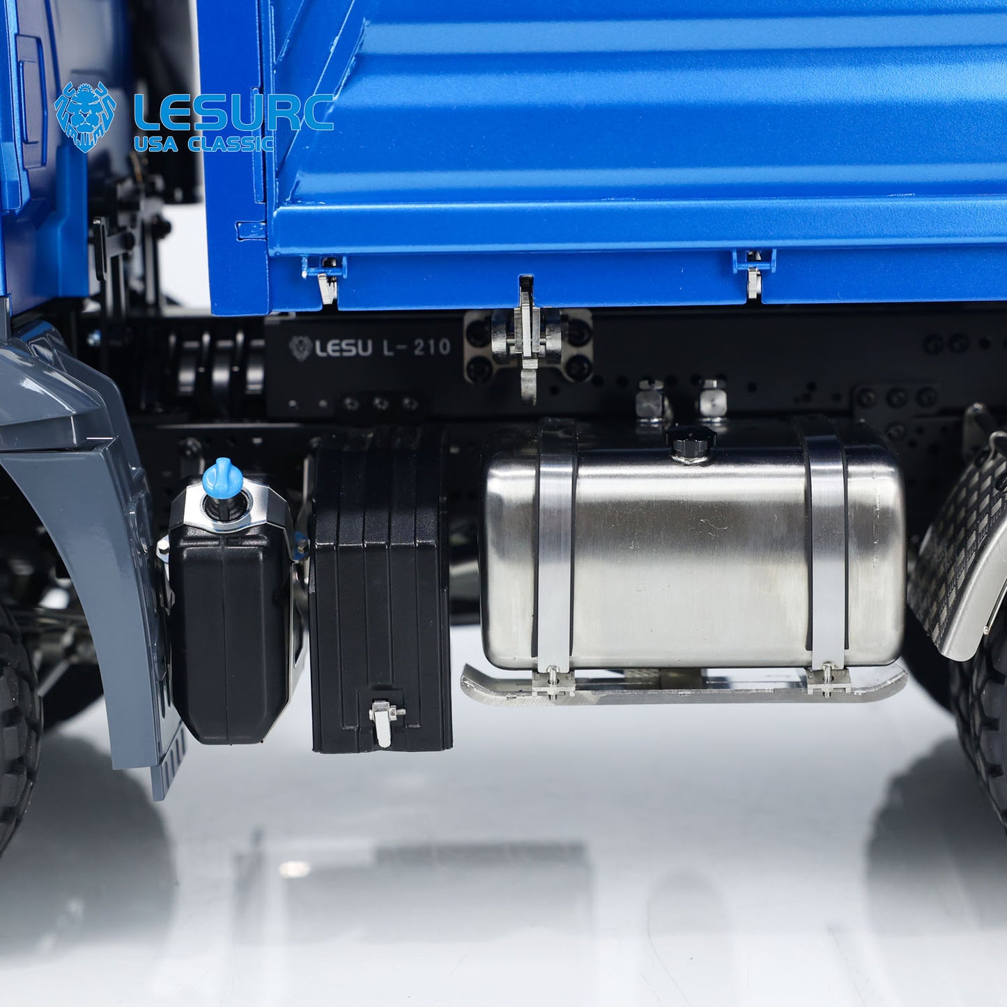 LESU K3363 Cabin 1/14 Metal 6x6 RC Hydraulic Dump Truck Model FlySky I6S Radio Controller 3 Speed Transmission Differential Lock for Club Events