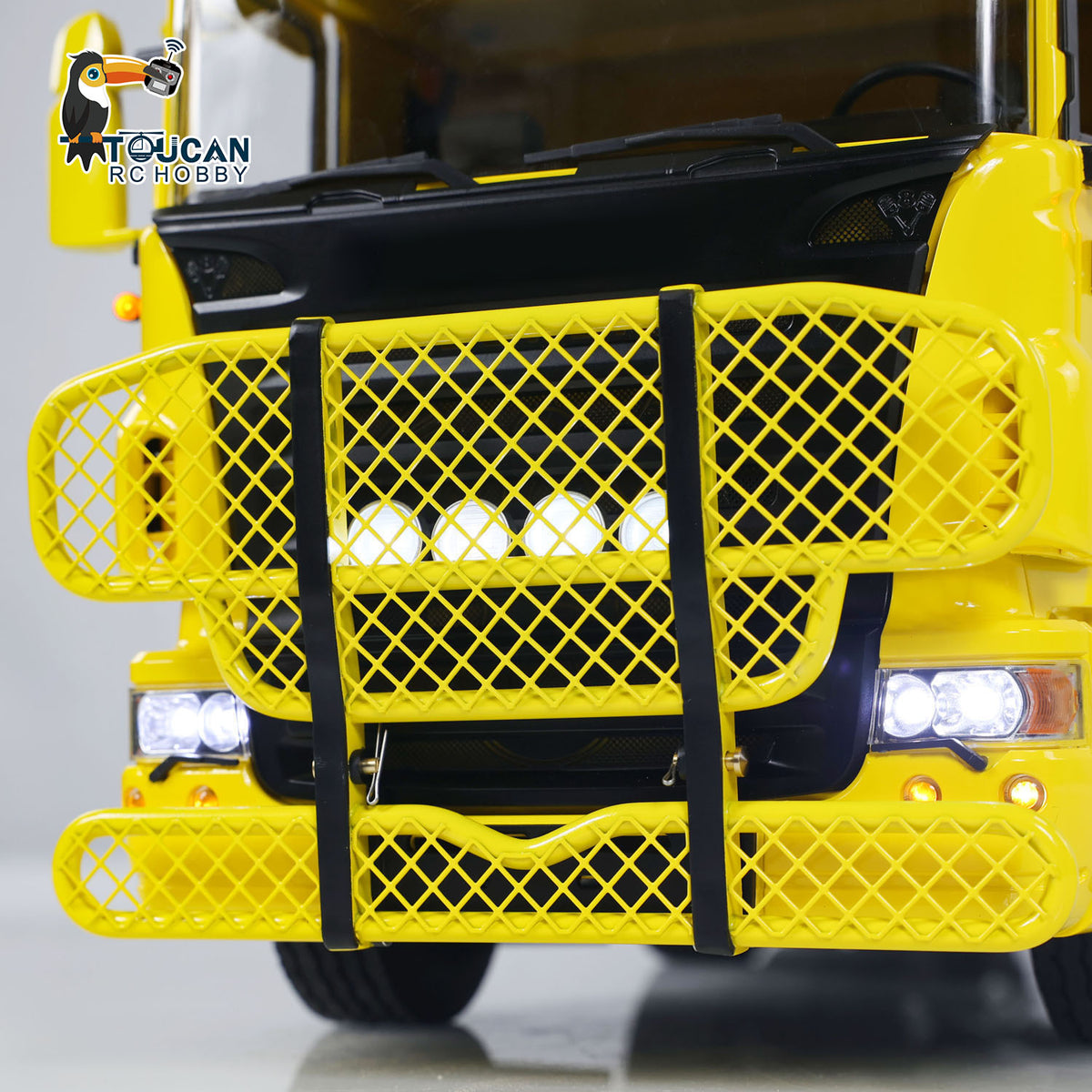 1/14 LESU 8X8 Metal Chassis RC Tractor Truck Radio Controlled Car Simulation Hobby Model Light Sound Equipment Rack