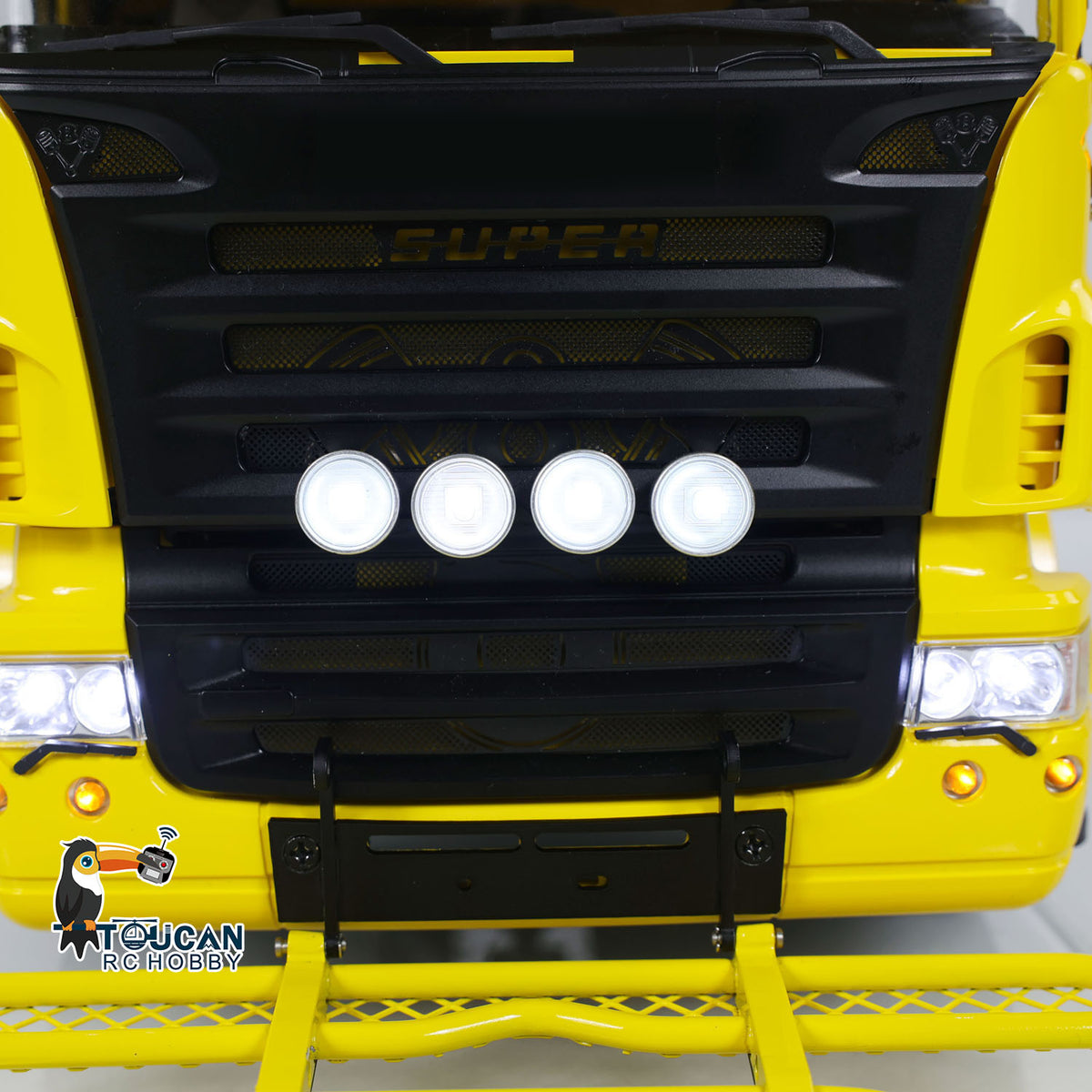 1/14 LESU 8X8 Metal Chassis RC Tractor Truck Radio Controlled Car Simulation Hobby Model Light Sound Equipment Rack