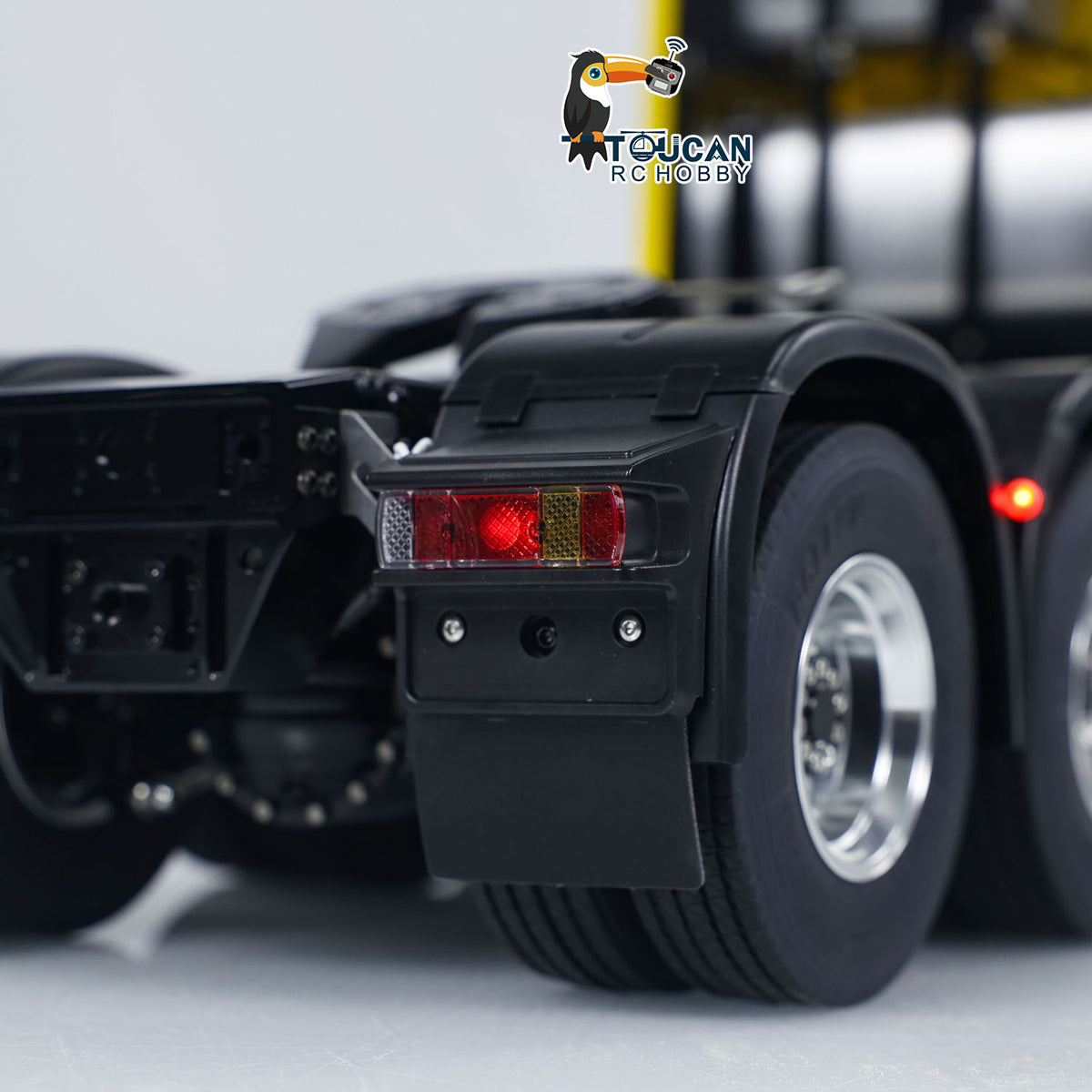 1/14 LESU 8X8 Metal Chassis RC Tractor Truck Radio Controlled Car Simulation Hobby Model Light Sound Equipment Rack
