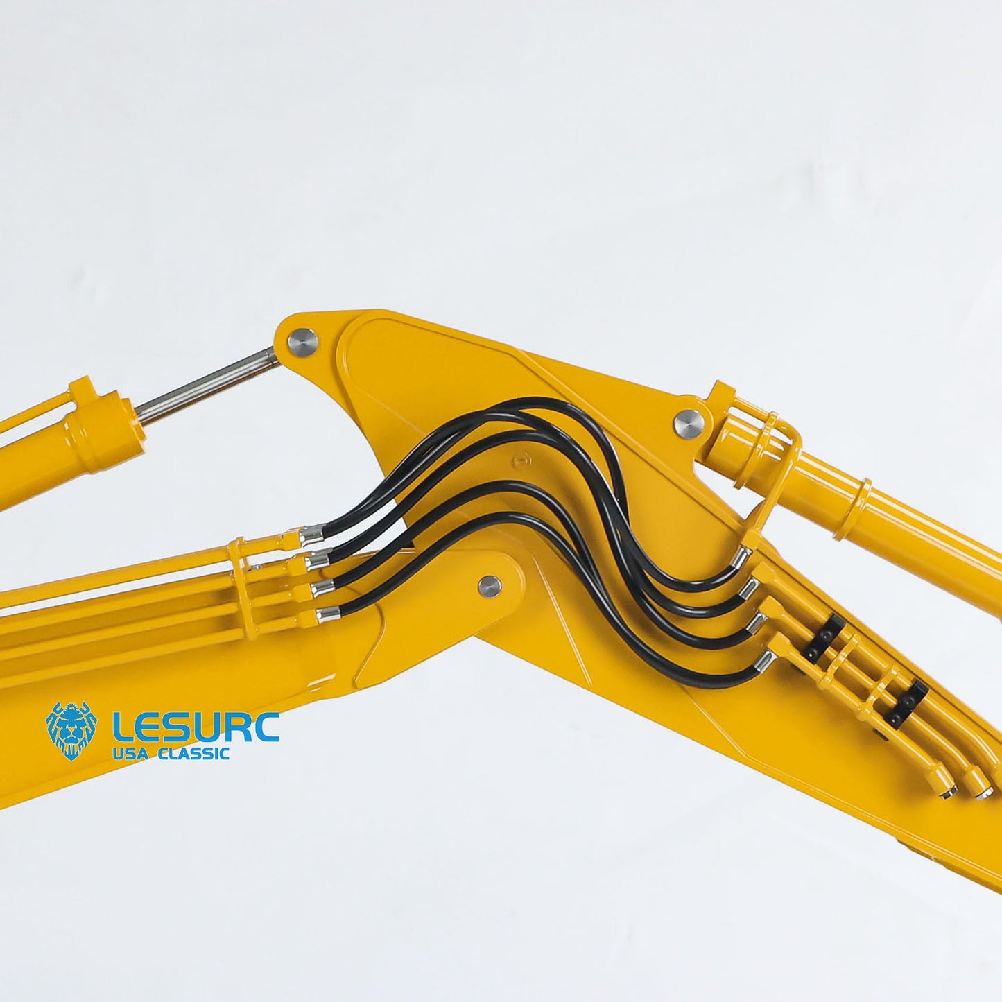 1/14 LESU Hydraulic RC Excavator AOUE-SK500 Metal Wireless Digger Remote Control Engineer Vehicles Model Light Motor Servo ESC