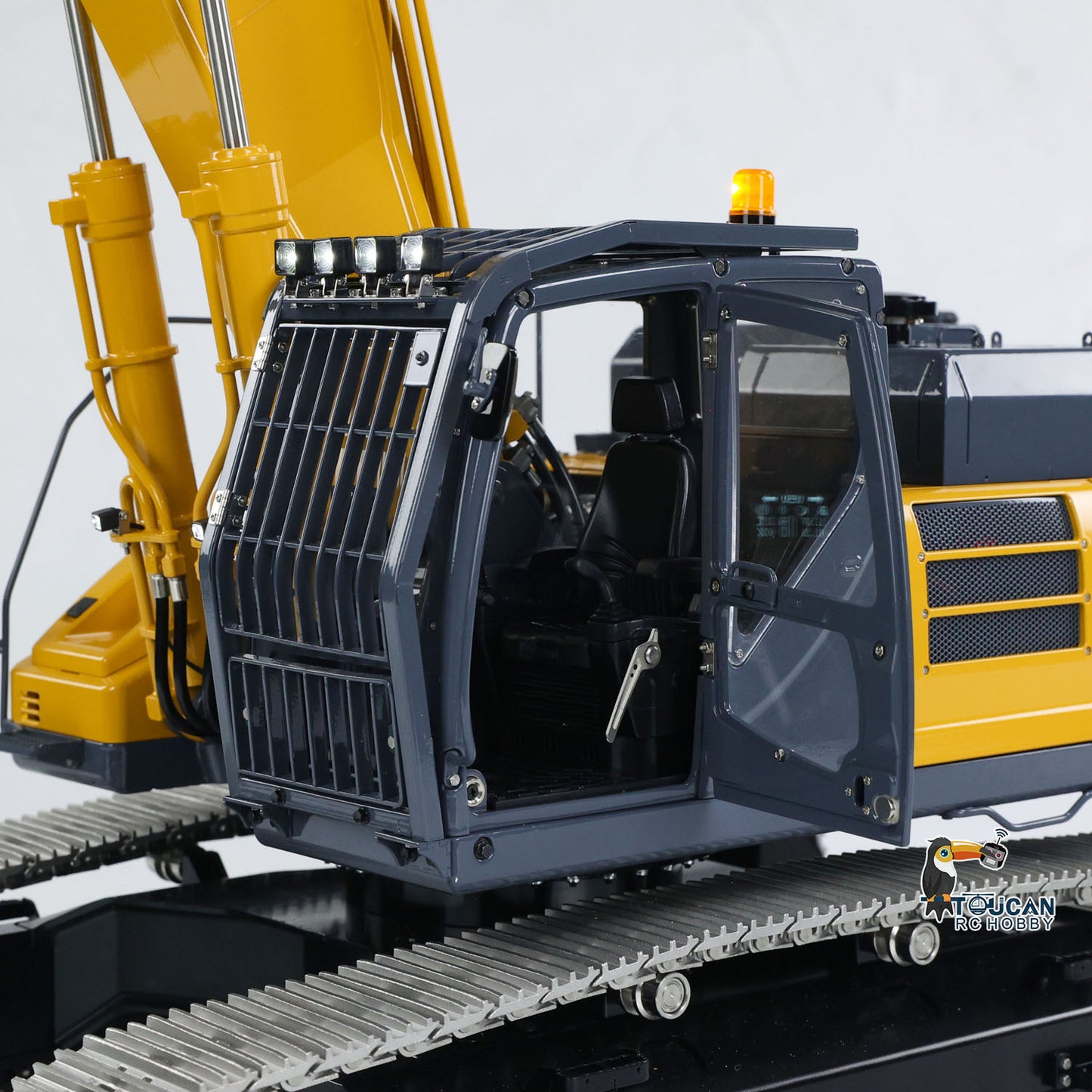 LESU 1/14 Hydraulic RC Excavator AOUE SK500 RTR Metal Digger Model Construction Vehicles 6CH Valve Paladin PL18EV LITE Battery