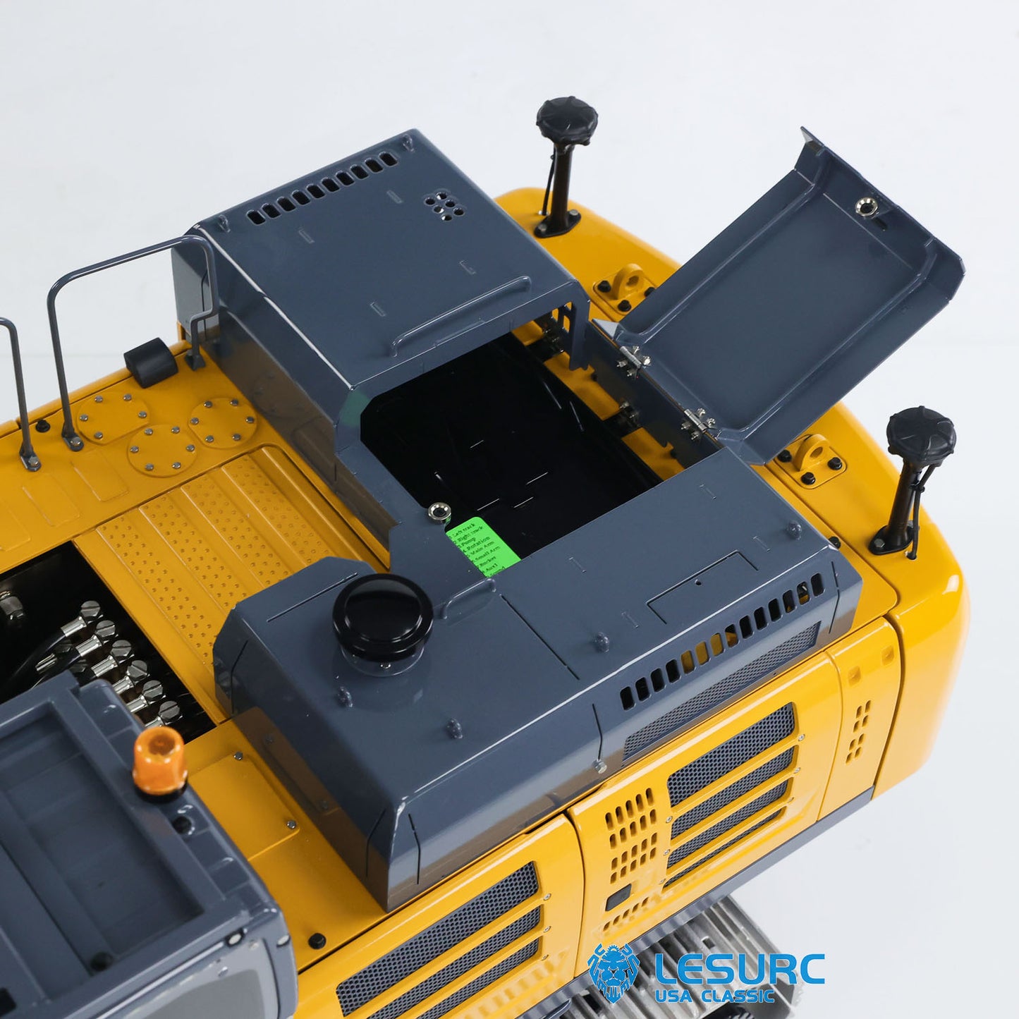 1/14 LESU Hydraulic RC Excavator AOUE-SK500 Metal Wireless Digger Remote Control Engineer Vehicles Model Light Motor Servo ESC