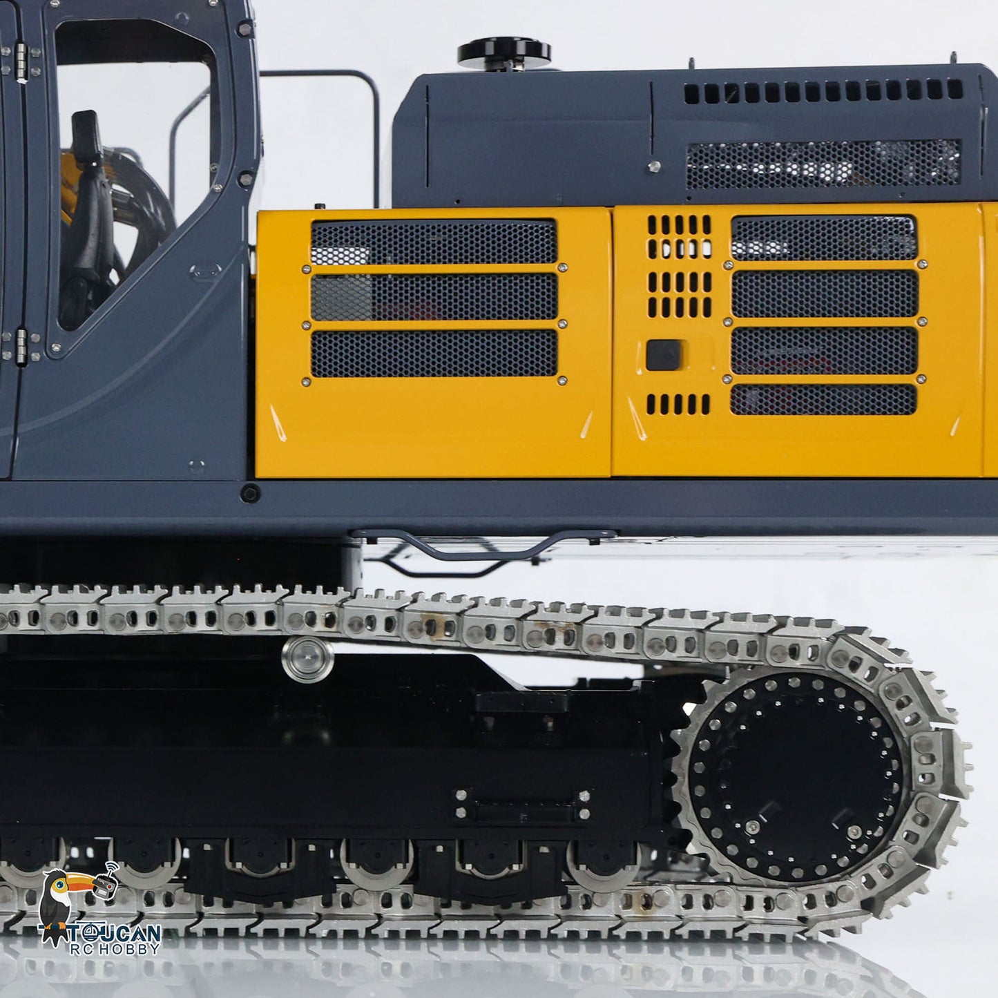 LESU 1/14 Hydraulic RC Excavator AOUE SK500 RTR Metal Digger Model Construction Vehicles 6CH Valve Paladin PL18EV LITE Battery