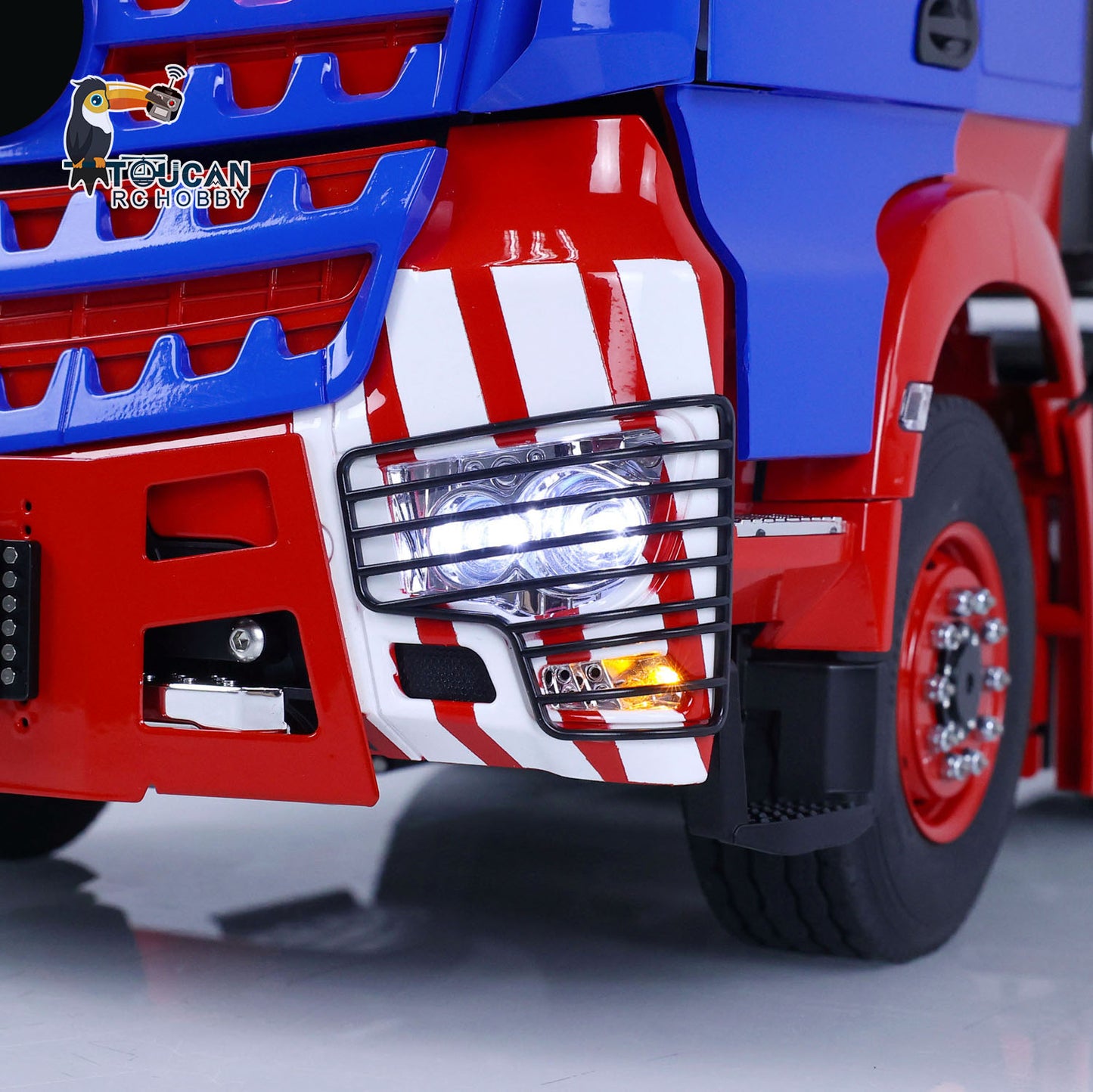 1/14 8x8 LESU RC Tractor Truck Radio Control Construction Vehicle DIY Electric Cars Metal Chassis Smoke Unit Sound 1851 3363