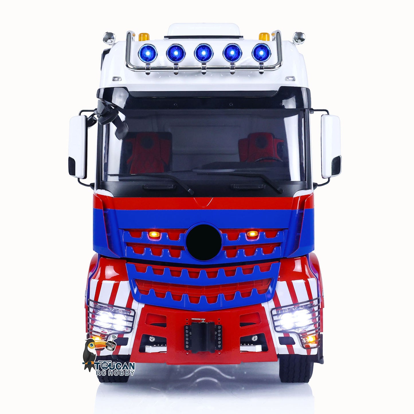 1/14 8x8 LESU RC Tractor Truck Radio Control Construction Vehicle DIY Electric Cars Metal Chassis Smoke Unit Sound 1851 3363