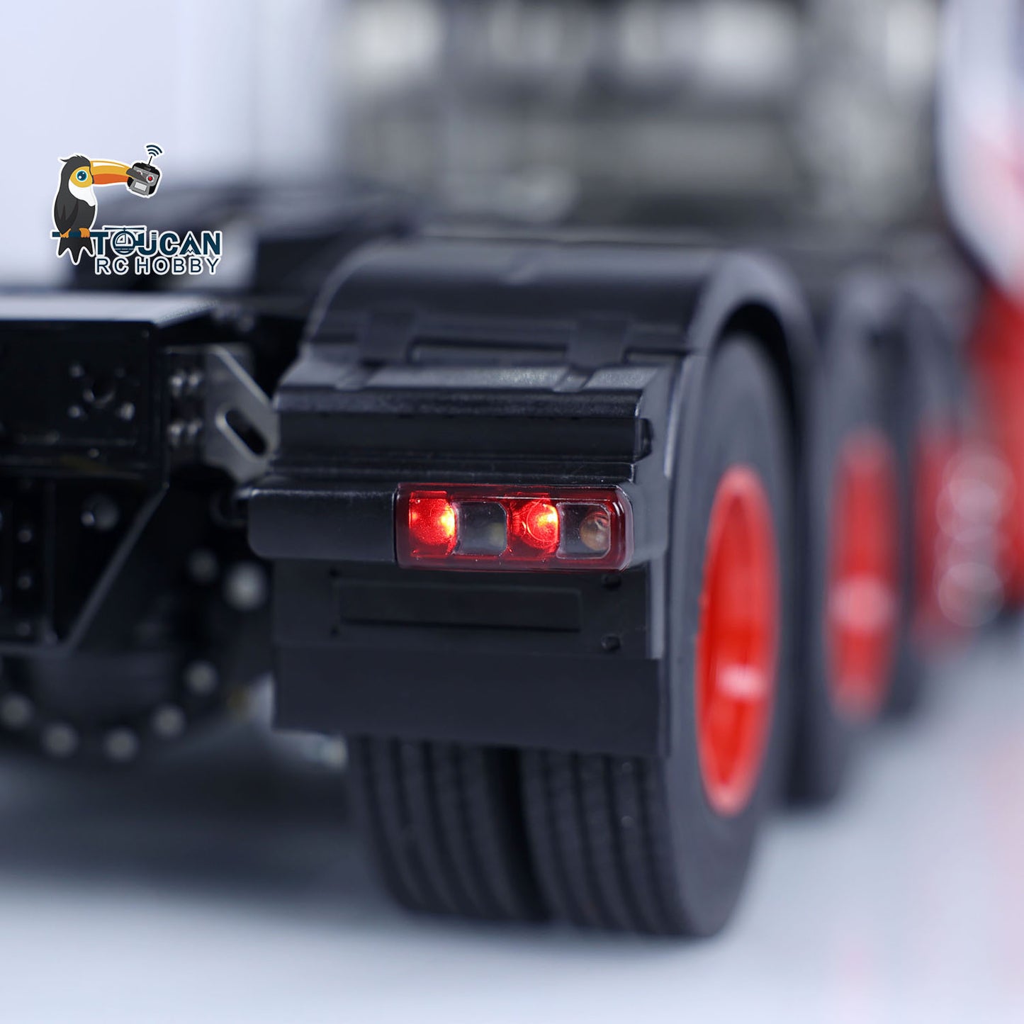 1/14 8x8 LESU RC Tractor Truck Radio Control Construction Vehicle DIY Electric Cars Metal Chassis Smoke Unit Sound 1851 3363