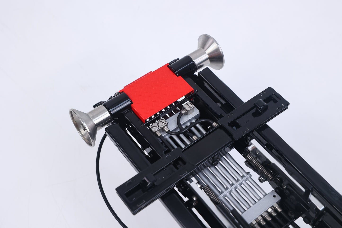 LESU Metal Roll On Off Dumper Frame 5CH Valves for 1/14 Remote Control Hydraulic Full Dump Truck Brushless Motor Upgrade Parts