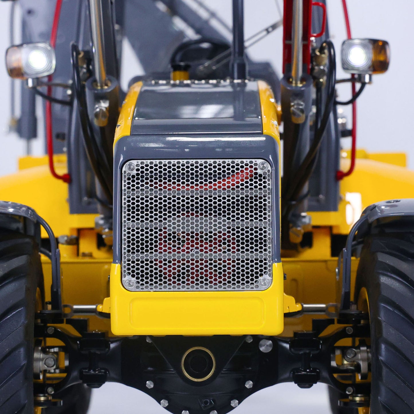 LESU 1/14 RC Backhoe Loader Metal Hydraulic AOUE BL71 2 in 1 Electric Excavator PL18EVLite Radio System Hydraulic Support Leg Rotating Light Sound