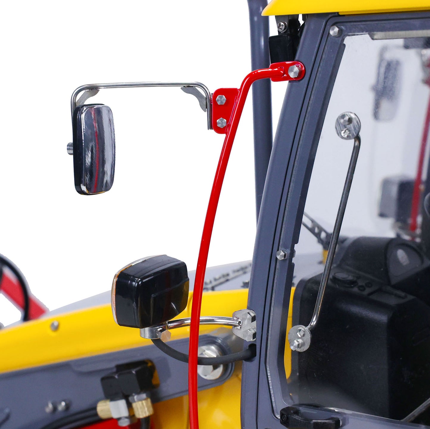 LESU 1/14 RC Backhoe Loader Metal Hydraulic AOUE BL71 2 in 1 Electric Excavator PL18EVLite Radio System Hydraulic Support Leg Rotating Light Sound
