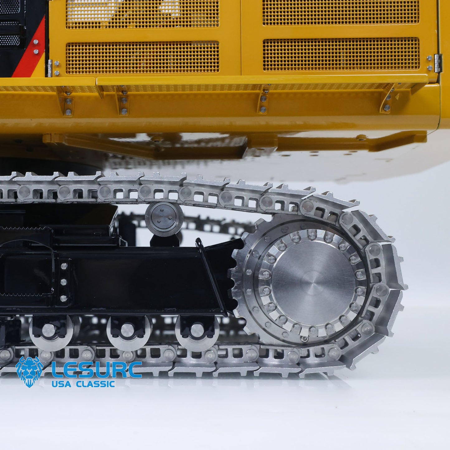 LESU C374F 1/14 Metal Hydraulic RC Excavator B0001 PNP/RTR Real Construction Truck Model with Light System for Model Enthusiast Weekend Outdoor Fun