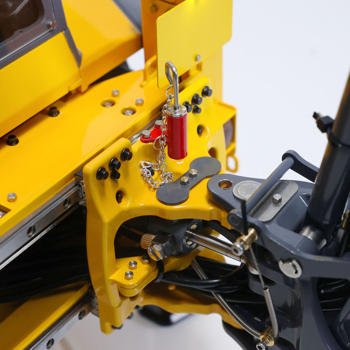 LESU 1/14 RC Backhoe Loader Metal Hydraulic AOUE BL71 2 in 1 Electric Excavator PL18EVLite Radio System Hydraulic Support Leg Rotating Light Sound