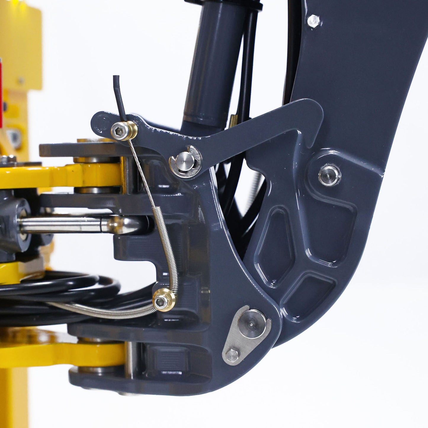 LESU 1/14 RC Backhoe Loader Metal Hydraulic AOUE BL71 2 in 1 Electric Excavator PL18EVLite Radio System Hydraulic Support Leg Rotating Light Sound