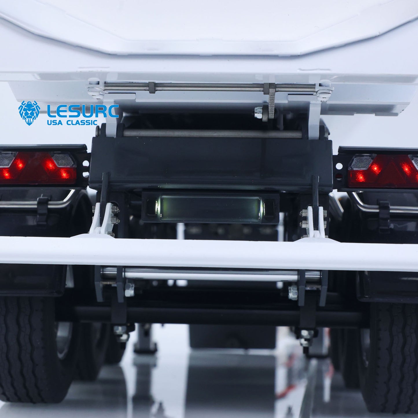 LESU 3Axles Metal 1/14 RC Hydraulic Dump Trailer for DIY TAMIYA Tractor Truck Radio Controlled Lorry Vehicle R620 770S FH16