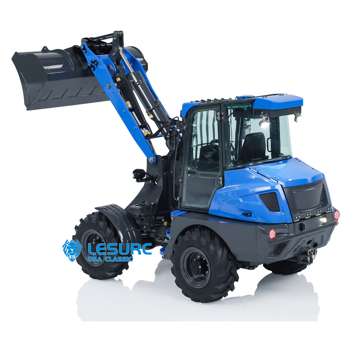 11.11 Flash Sale LESU AOUE MCL8 1/14 RC Hydraulic Loader with I6S Radio Controller 4CH Valves Sound Light System for Construction Vehicle Enthusiast