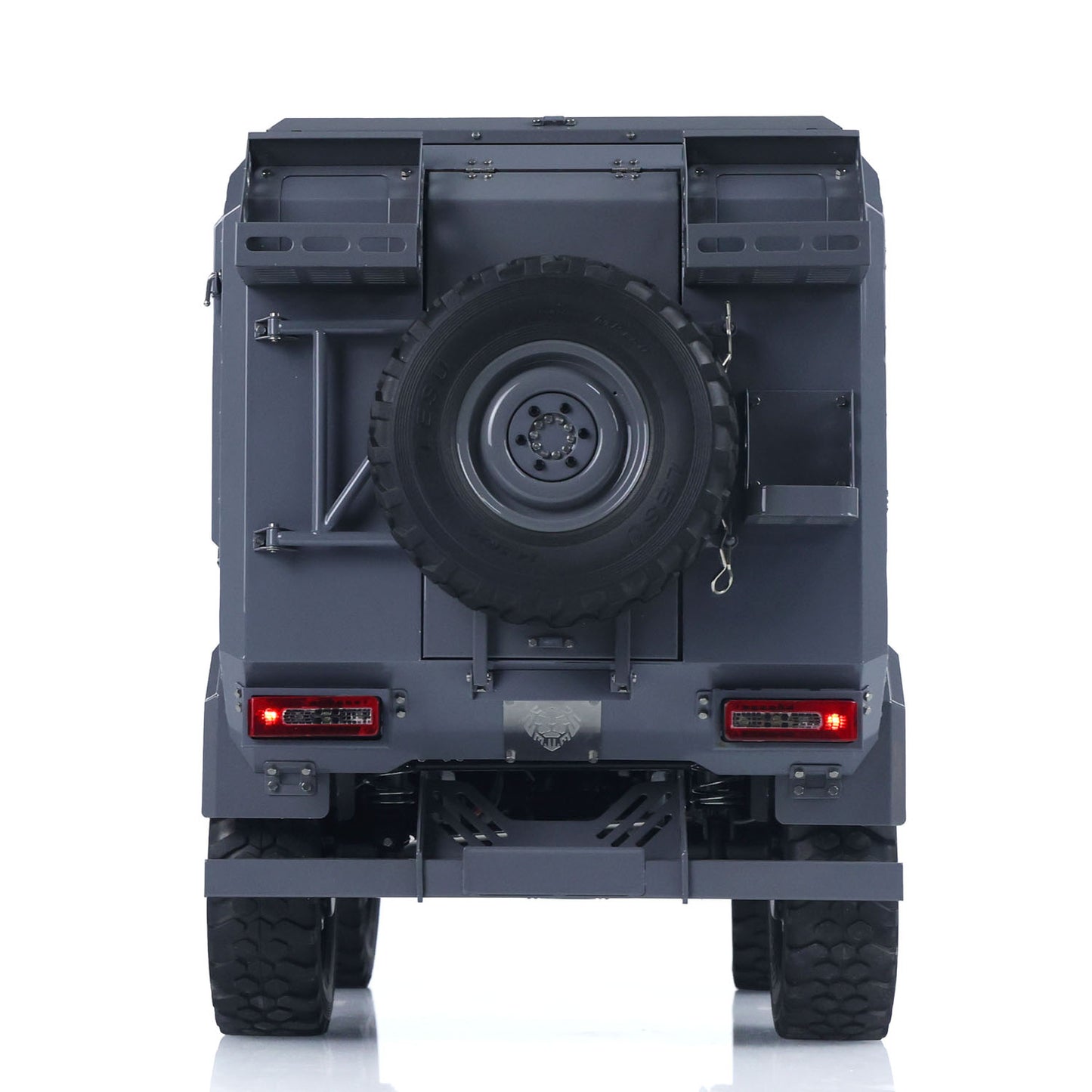 LESU 4X4 1/10 RC Off-road Vehicles RAVE-UM406 Recreational Vehicle Electric Cars Simulation Truck Hobby Model Light 2Speed Winch
