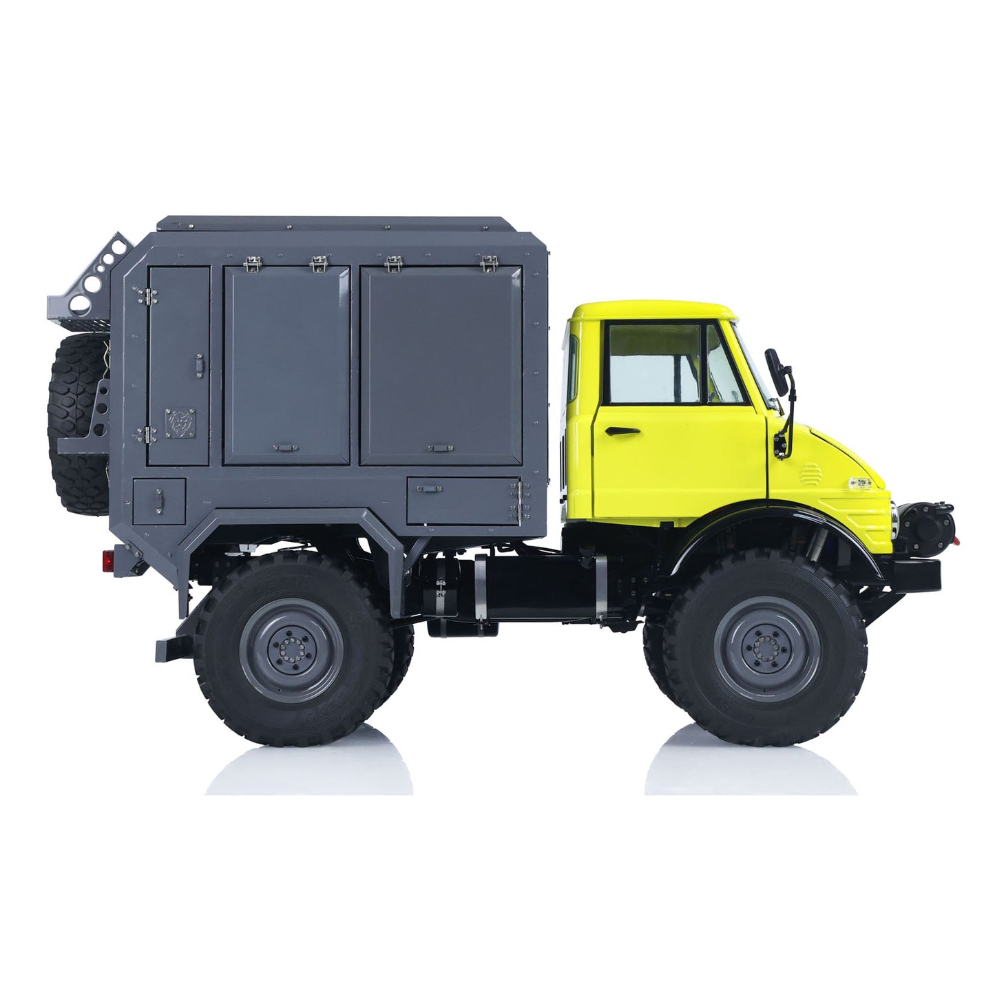 LESU 4X4 1/10 RC Off-road Vehicles RAVE-UM406 Recreational Vehicle Electric Cars Simulation Truck Hobby Model Light 2Speed Winch