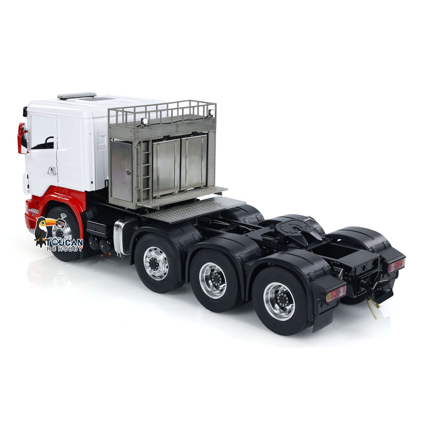 LESU 1/14 Metal Heavy Chassis Suitable for Remote Control Tractor Truck DIY Model Car Vehicle With 540 Power Motor Servo