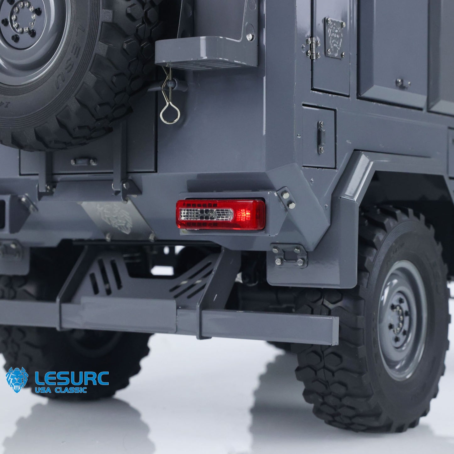 LESU RAVE-UM406 1/10 Metal RC Off Road Vehicle Z002 Crawler with Hobbywing Brushless Motor 2 Speed Transmission Winch Light Sound