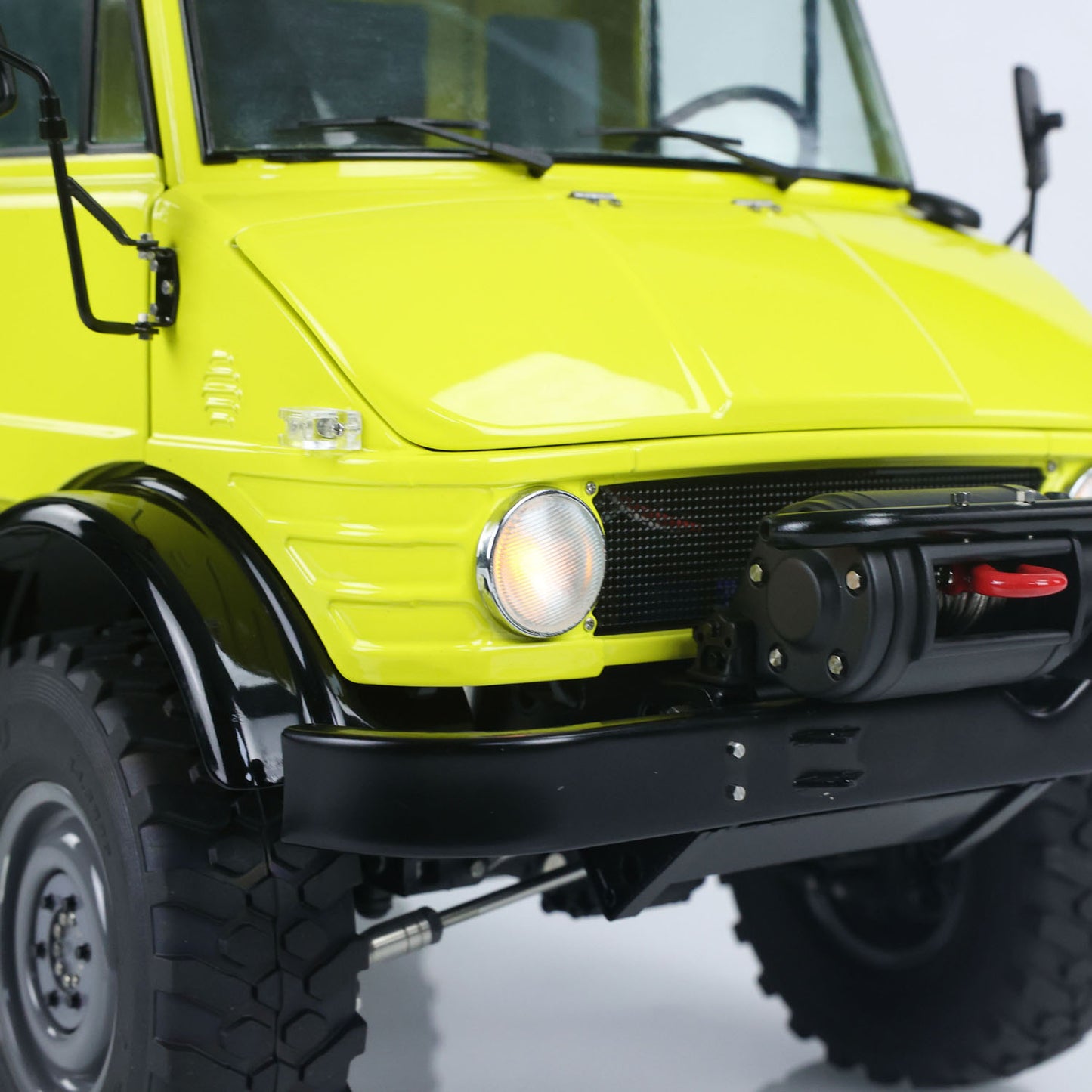 LESU 4X4 1/10 RC Off-road Vehicles RAVE-UM406 Recreational Vehicle Electric Cars Simulation Truck Hobby Model Light 2Speed Winch