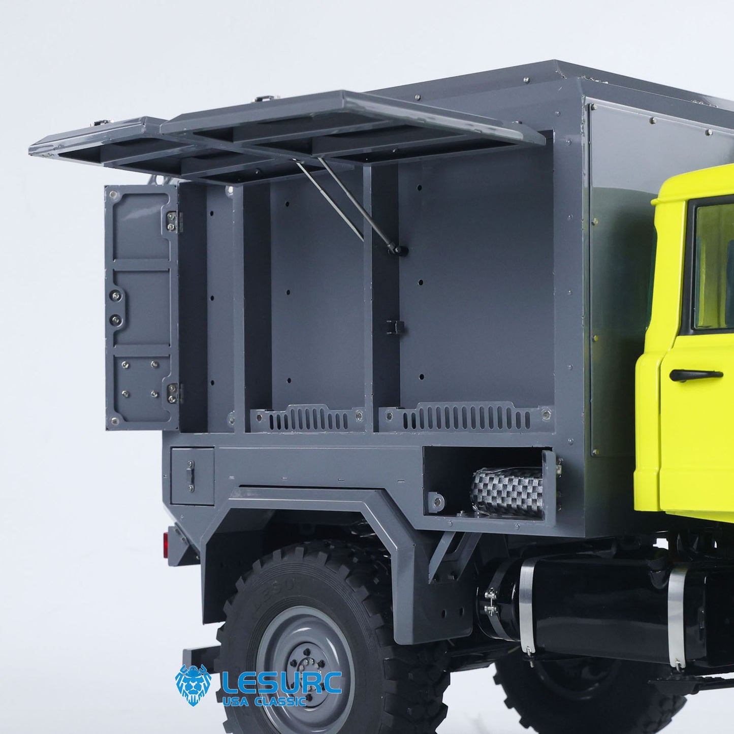 LESU RAVE-UM406 1/10 Metal RC Off Road Vehicle Z002 Crawler with Hobbywing Brushless Motor 2 Speed Transmission Winch Light Sound