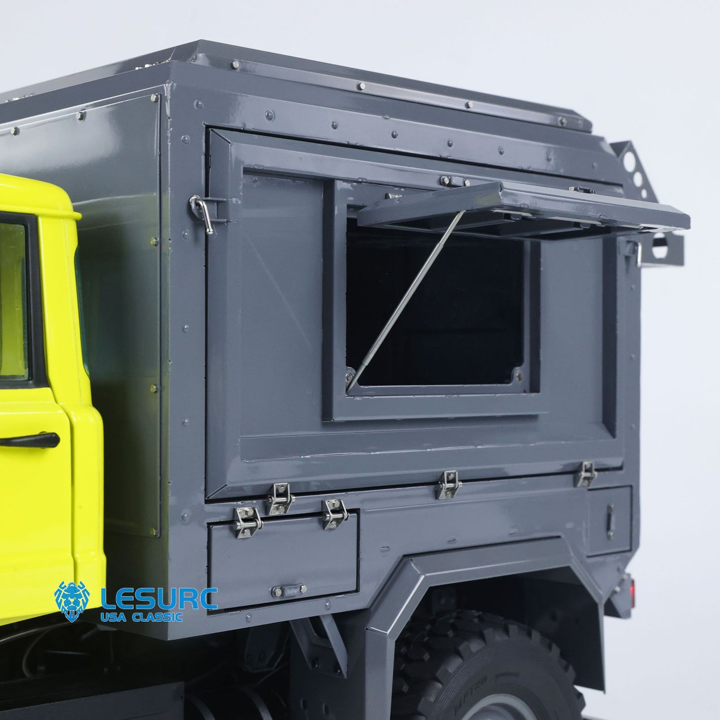 LESU RAVE-UM406 1/10 Metal RC Off Road Vehicle Z002 Crawler with Hobbywing Brushless Motor 2 Speed Transmission Winch Light Sound