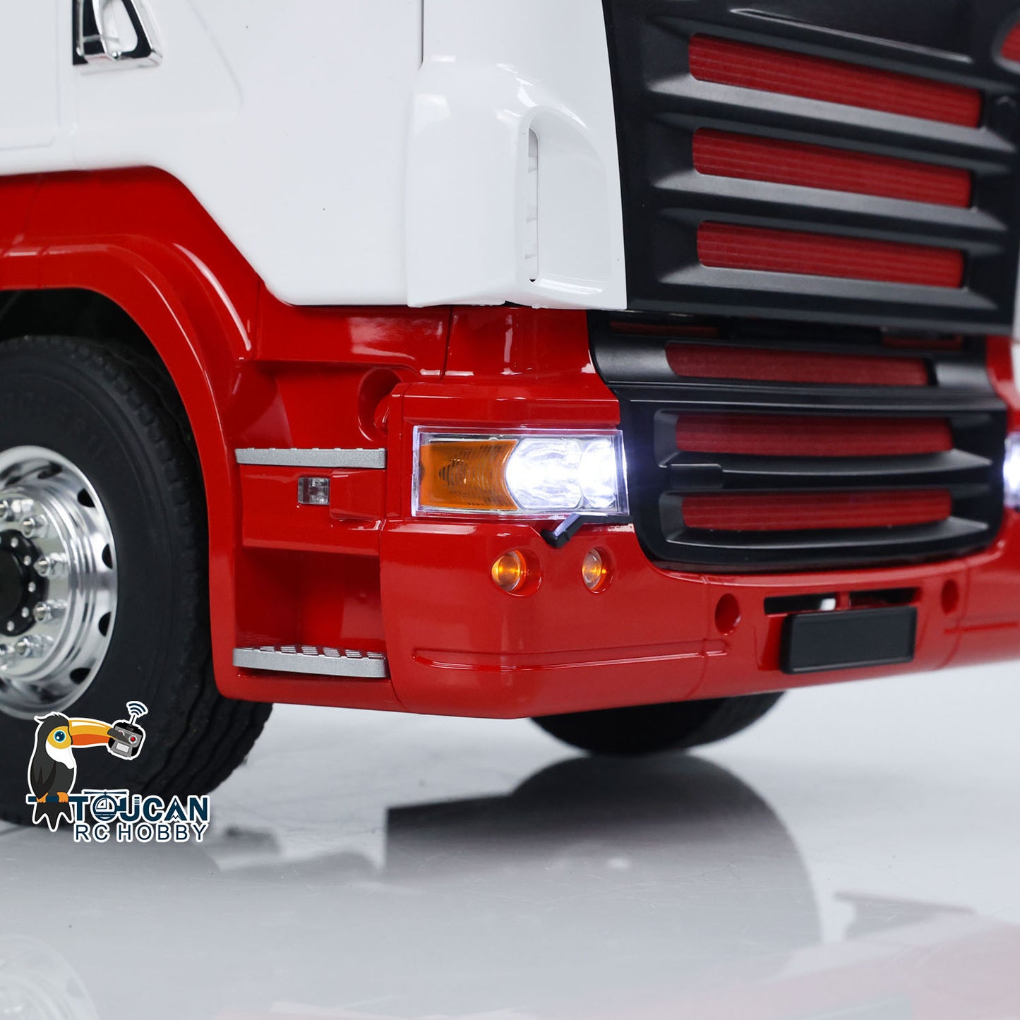 LESU 1/14 Metal Heavy Chassis Suitable for Remote Control Tractor Truck DIY Model Car Vehicle With 540 Power Motor Servo