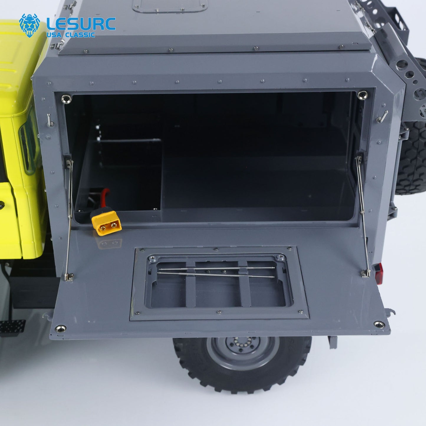 LESU RAVE-UM406 1/10 Metal RC Off Road Vehicle Z002 Crawler with Hobbywing Brushless Motor 2 Speed Transmission Winch Light Sound