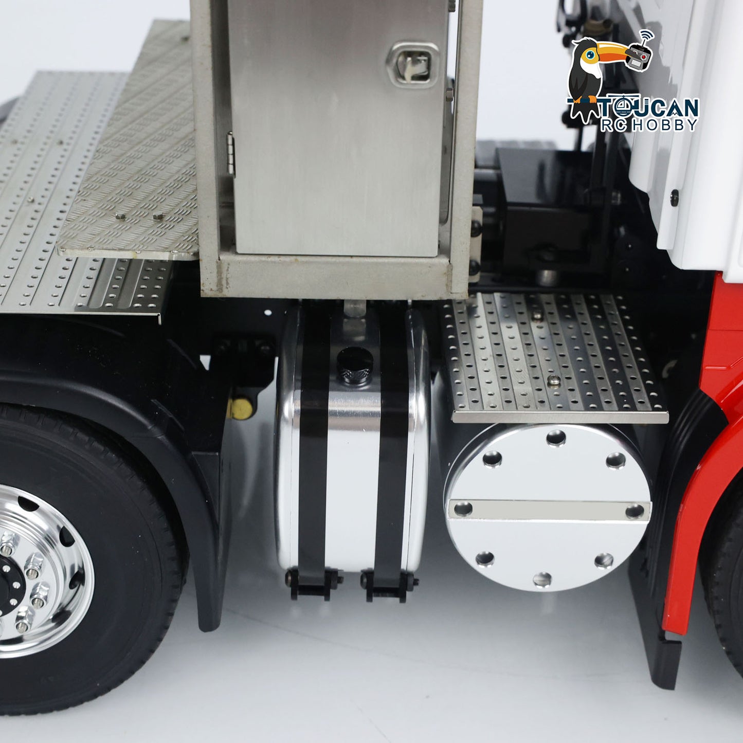 LESU 1/14 Metal Heavy Chassis Suitable for Remote Control Tractor Truck DIY Model Car Vehicle With 540 Power Motor Servo