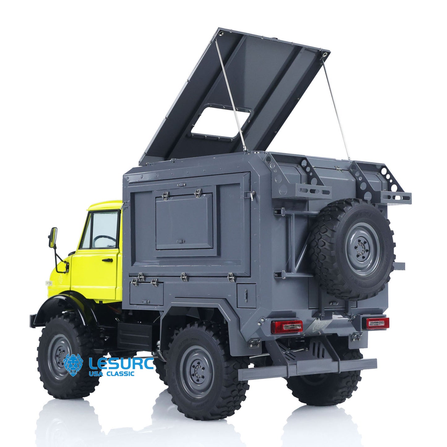 LESU RAVE-UM406 1/10 Metal RC Off Road Vehicle Z002 Crawler with Hobbywing Brushless Motor 2 Speed Transmission Winch Light Sound
