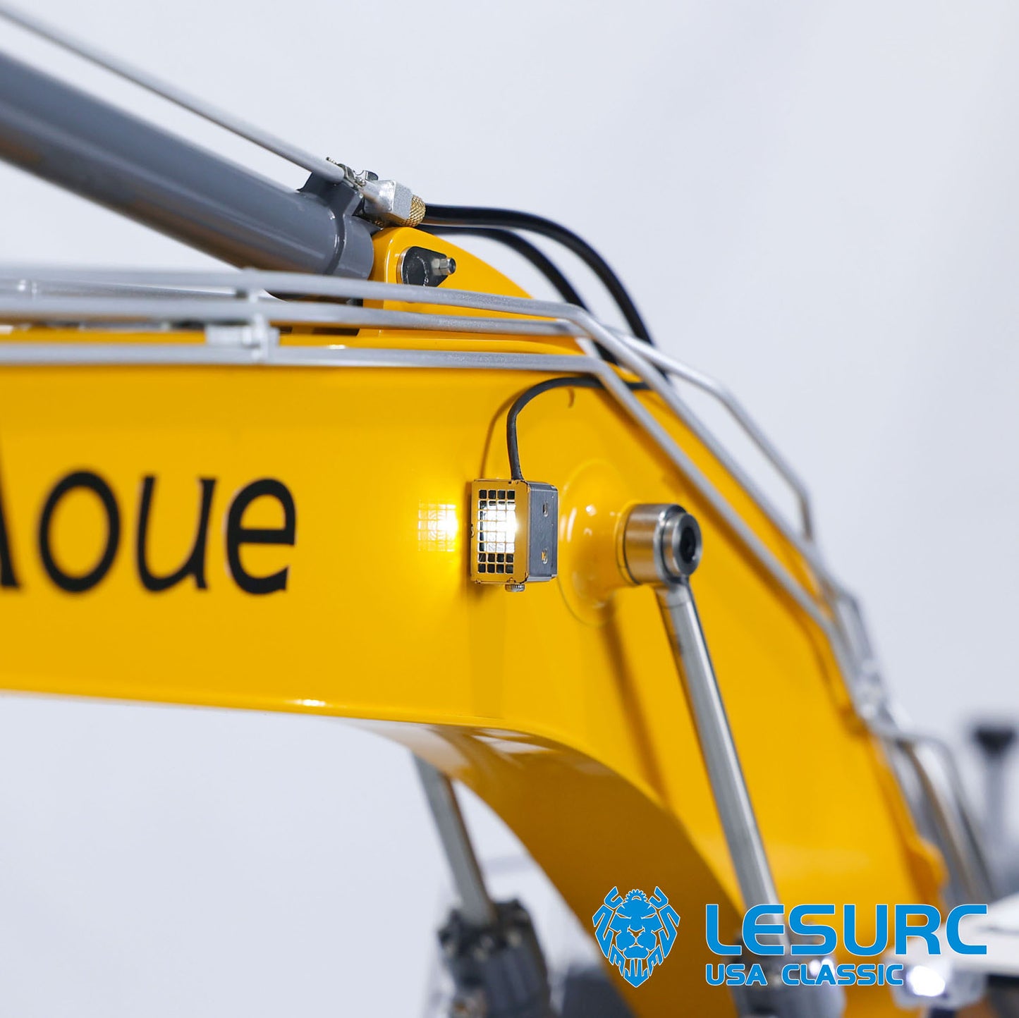LESU LR945 1/14 RC Hydraulic Excavator 7CH Reversing Valves Digger with PL18EVLite Radio Controller Light System for Construction Vehicles Enthusiast