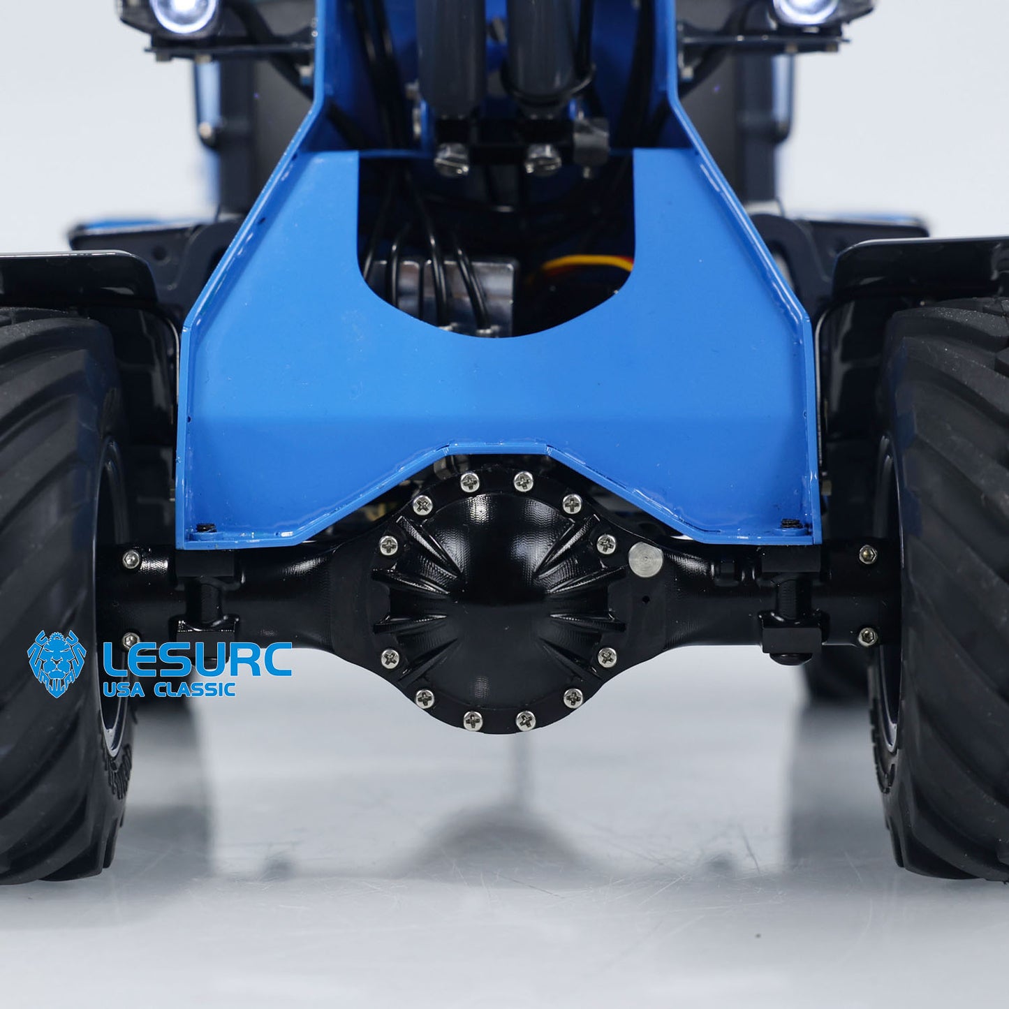 US STOCK AT1050 LESU 1/14 Hydraulic RC Fork 4*4 Truck Telescopic Arm Radio Control AWD Loader Fast Shipment Teshulianjie