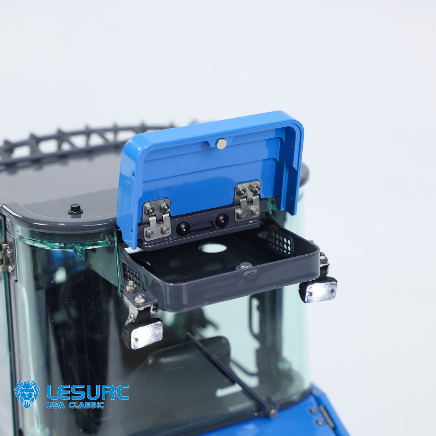 US STOCK AT1050 LESU 1/14 Hydraulic RC Fork 4*4 Truck Telescopic Arm Radio Control AWD Loader Fast Shipment Teshulianjie