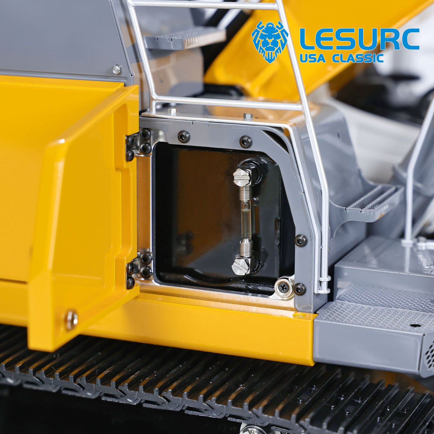 LESU Aoue-LR945 1/14 Metal RC Hydraulic Excavator B0016 7CH Valve Light System for Remote Control Digger Model Enthusiast Outdoor Fun
