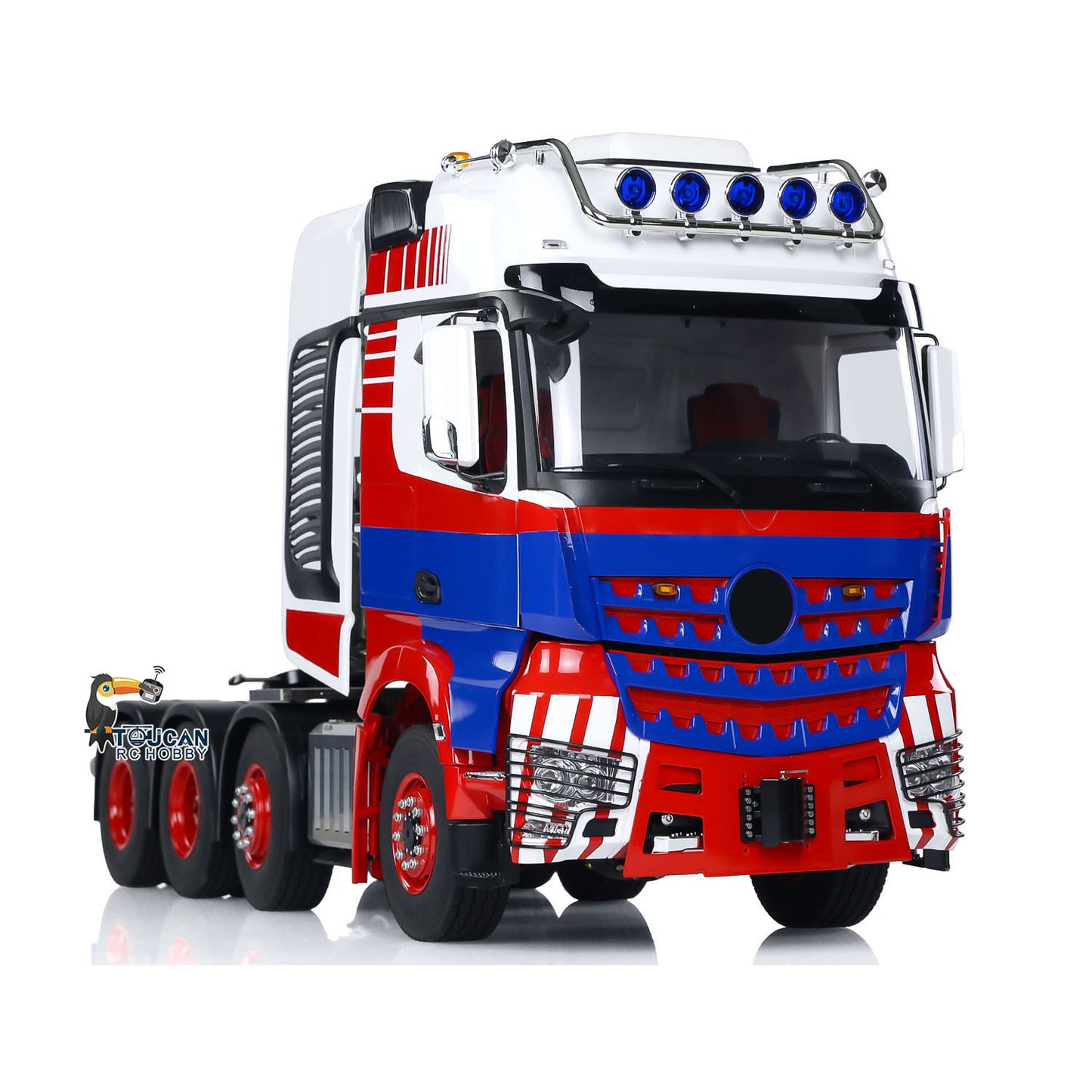 1/14 8x8 LESU RC Tractor Truck Radio Control Construction Vehicle DIY Electric Cars Metal Chassis Smoke Unit Sound 1851 3363