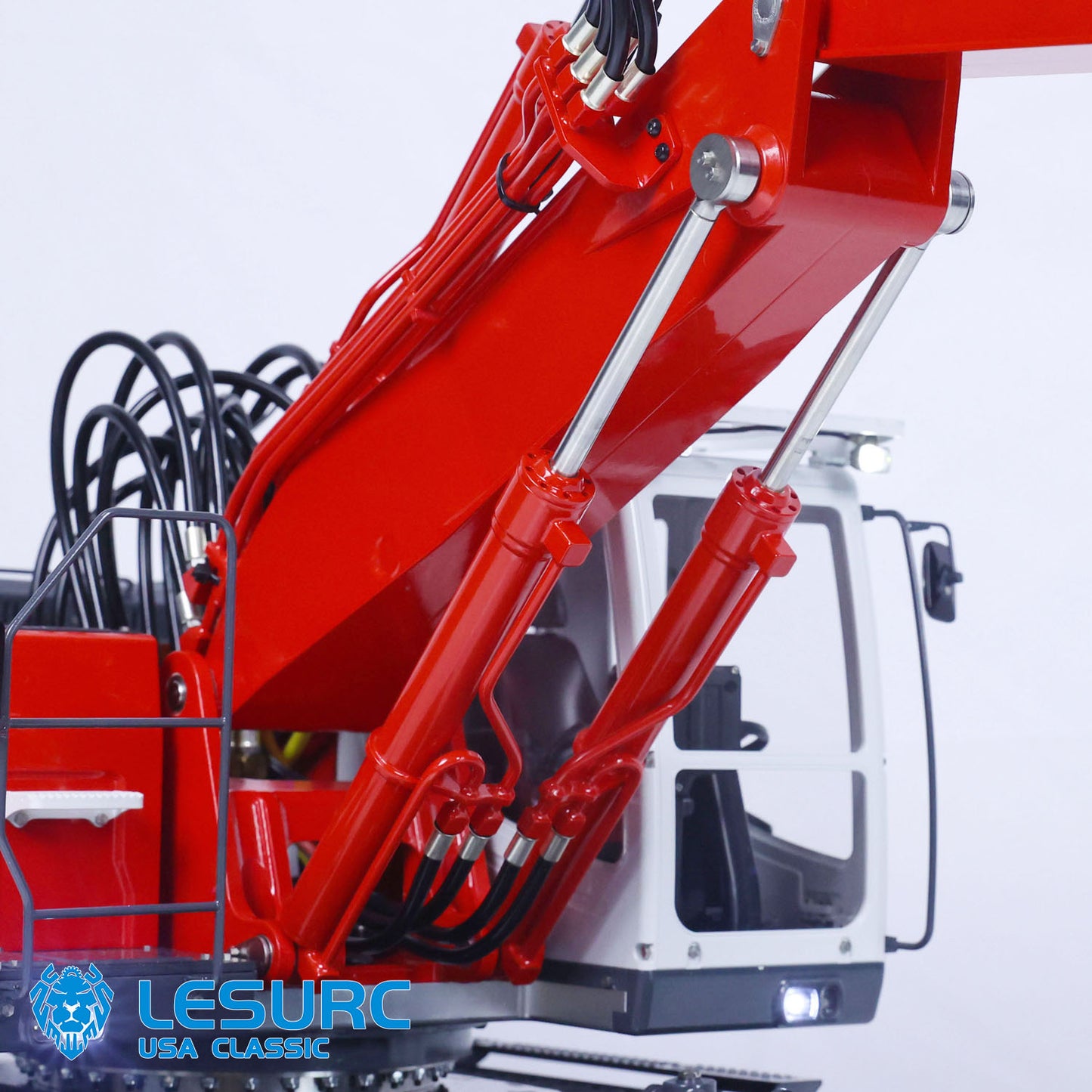 LESU 3 Arms 1/14 RC Hydraulic Equipment ET30H Remote Controlled Excavator Wheeled Digger Painted Assembled Optional Versions