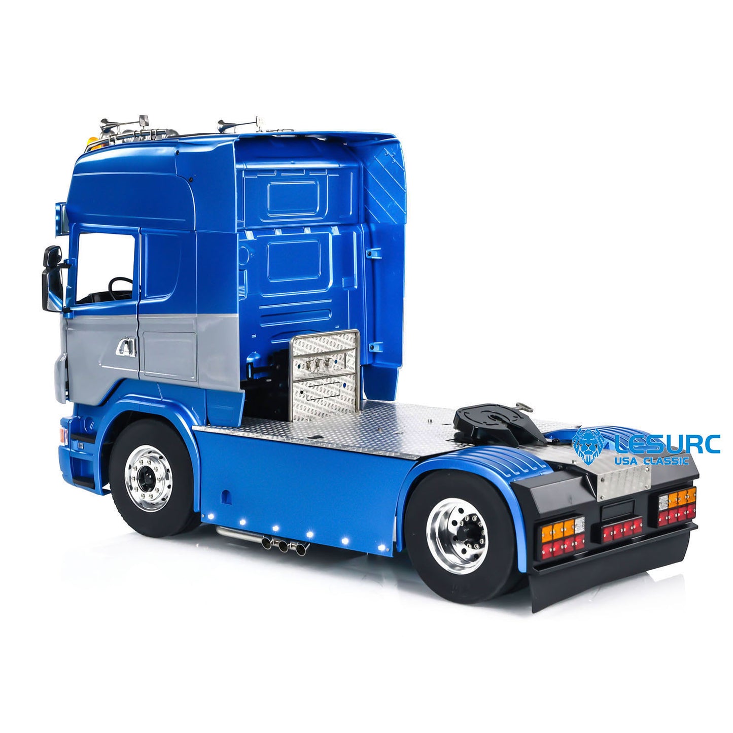 LESU RC Tractor Truck 1/14 I6S Radio Control 4X4 Vehicle Sound Light System Smoke for TAMIYA RC Trailer