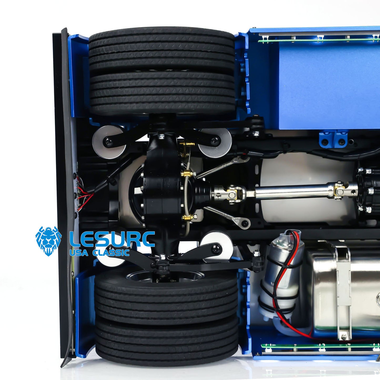 LESU RC Tractor Truck 1/14 I6S Radio Control 4X4 Vehicle Sound Light System Smoke for TAMIYA RC Trailer