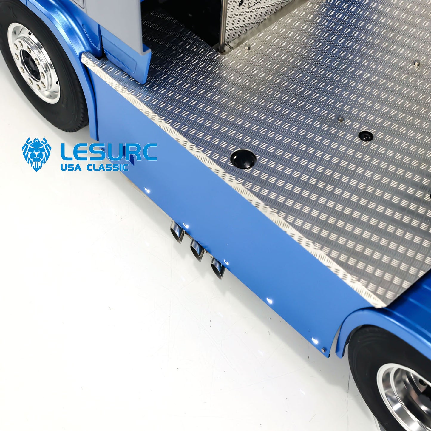 LESU RC Tractor Truck 1/14 I6S Radio Control 4X4 Vehicle Sound Light System Smoke for TAMIYA RC Trailer