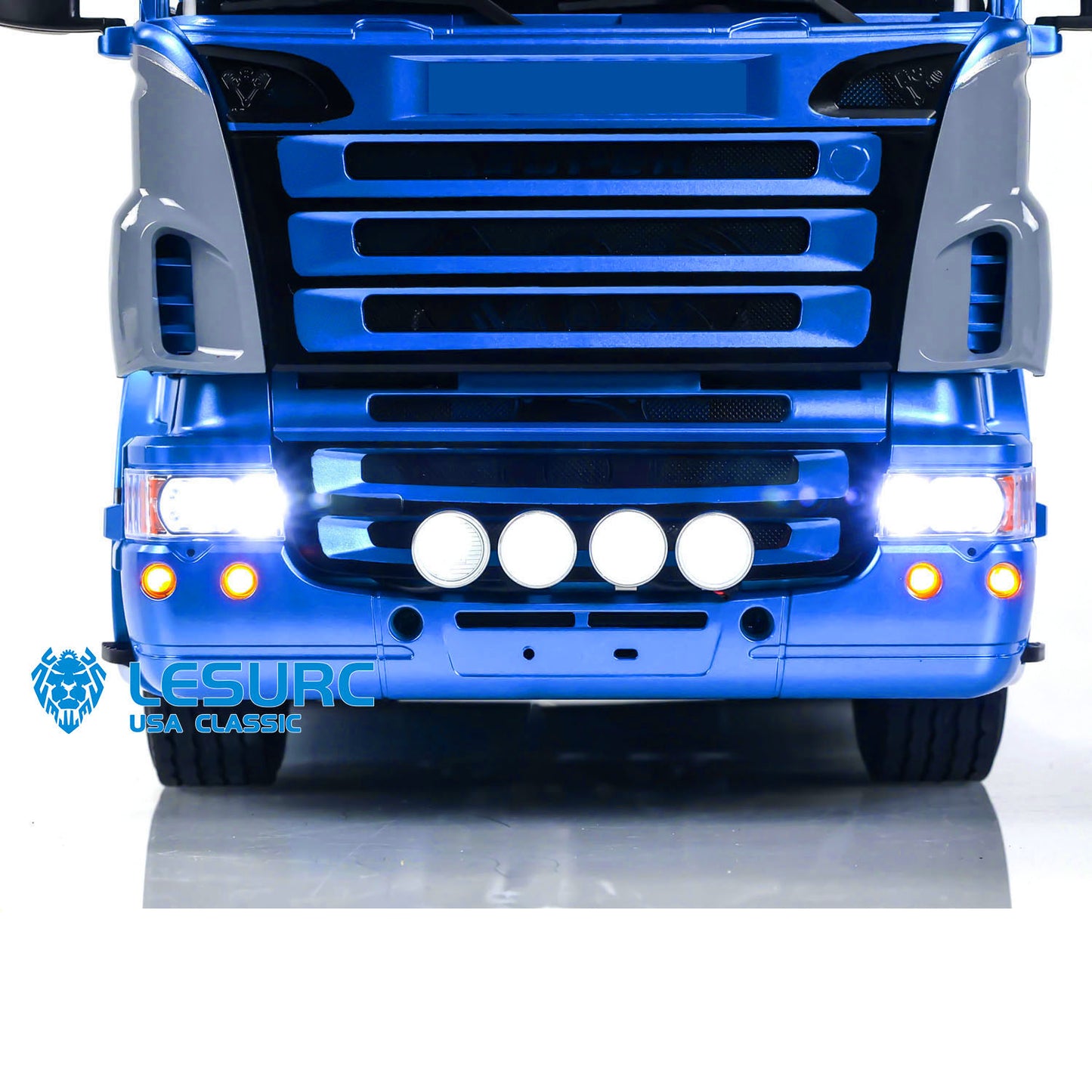 LESU RC Tractor Truck 1/14 I6S Radio Control 4X4 Vehicle Sound Light System Smoke for TAMIYA RC Trailer