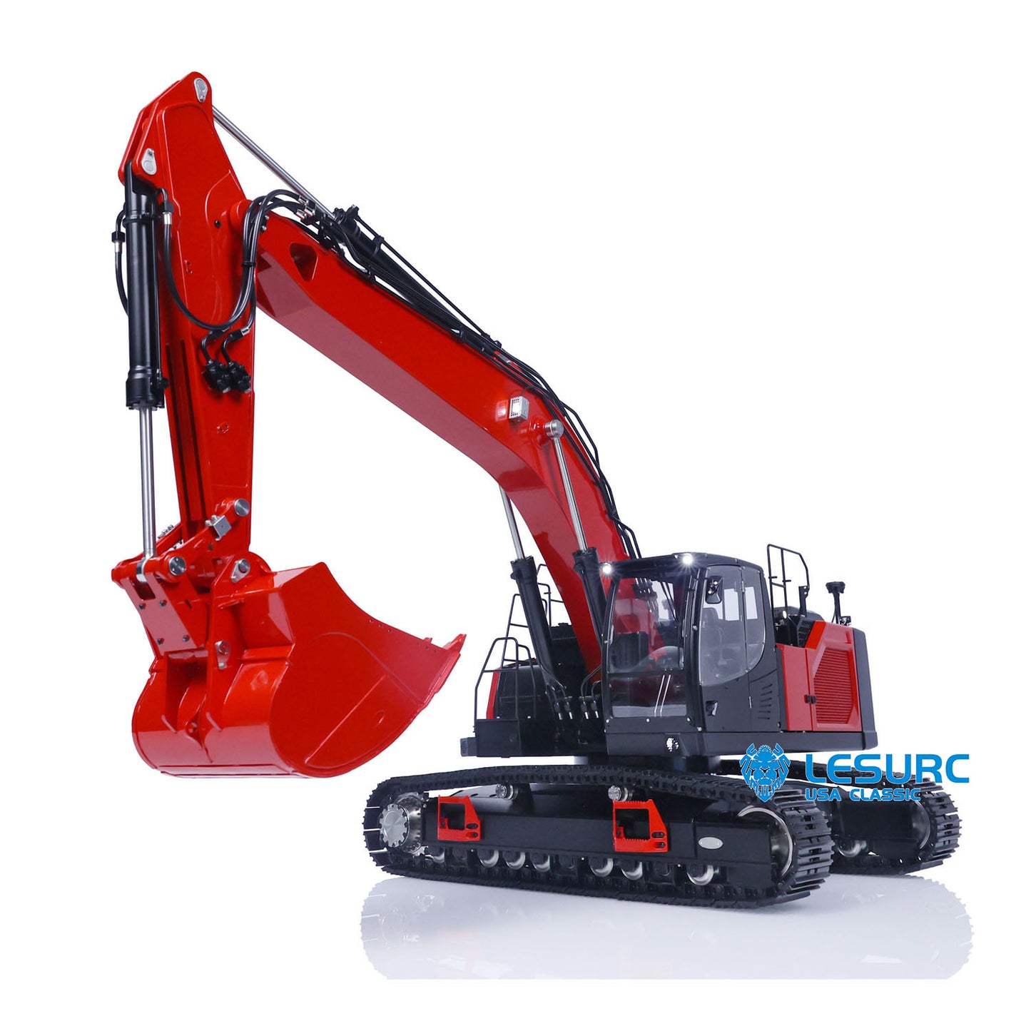 LESU Aoue LR945 1/14 Hydraulic RC Tracked Excavator Metal Painted Assembled Digger Construction Model