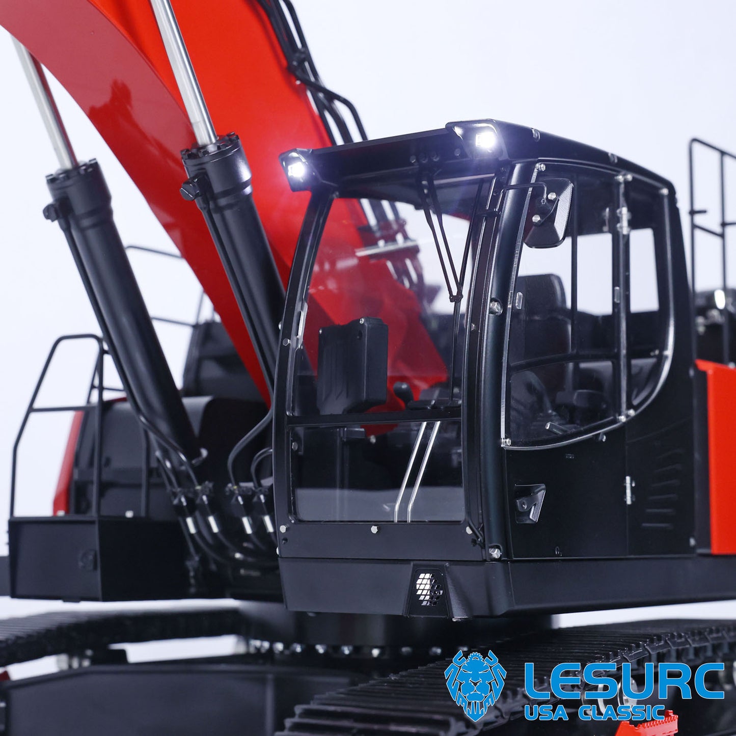 LESU Aoue LR945 1/14 Hydraulic RC Tracked Excavator Metal Painted Assembled Digger Construction Model