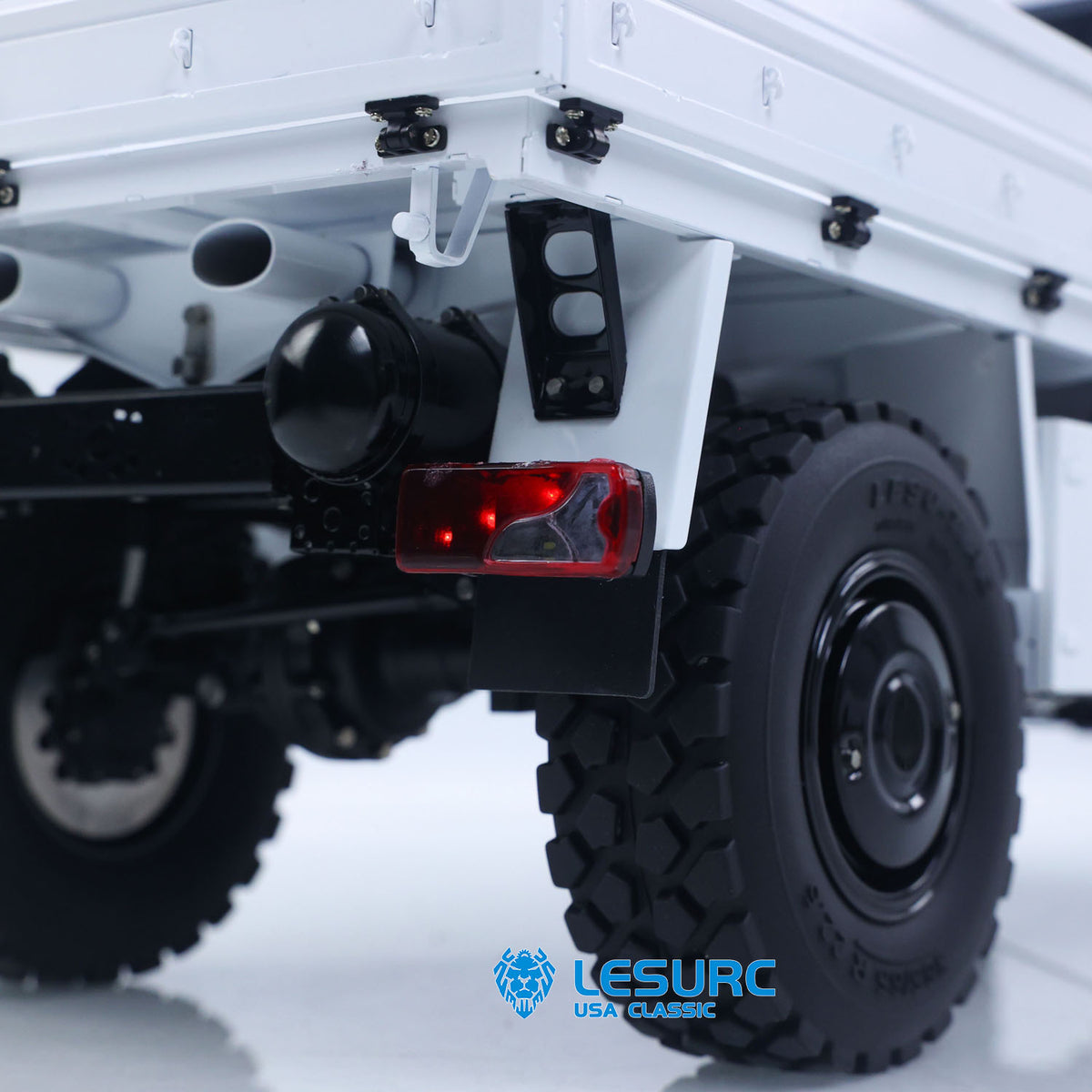 11.11 Flash Sale LESU U4023 4X4 1/14 RC Off Road Vehicle Metal ATV Light Truck MT44023 Model Light Sound Wheel Reduction Axle Lock Radio