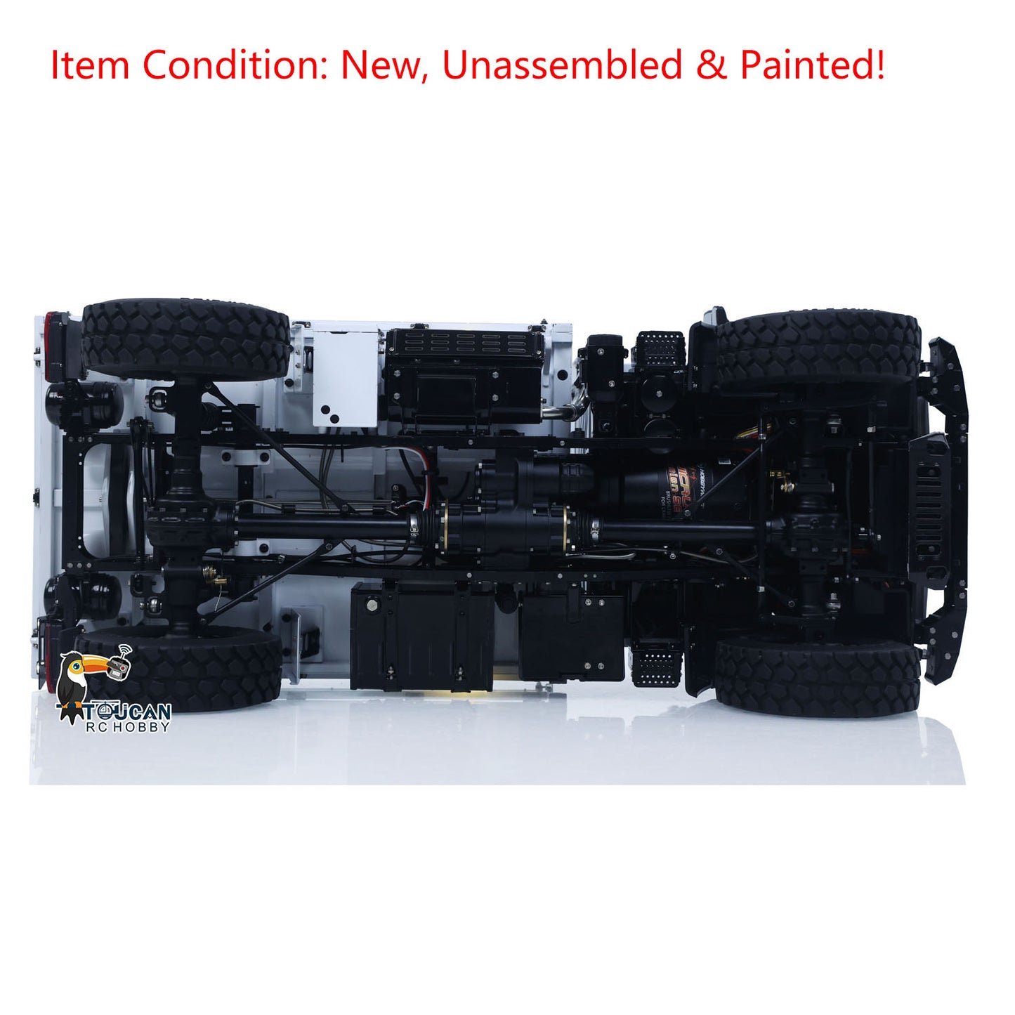 LESU Metal 1/14 Remote Control All Terrain Light Truck Off Road Vehicle U4023 MT44023 Unassembled Model With Light Sound System