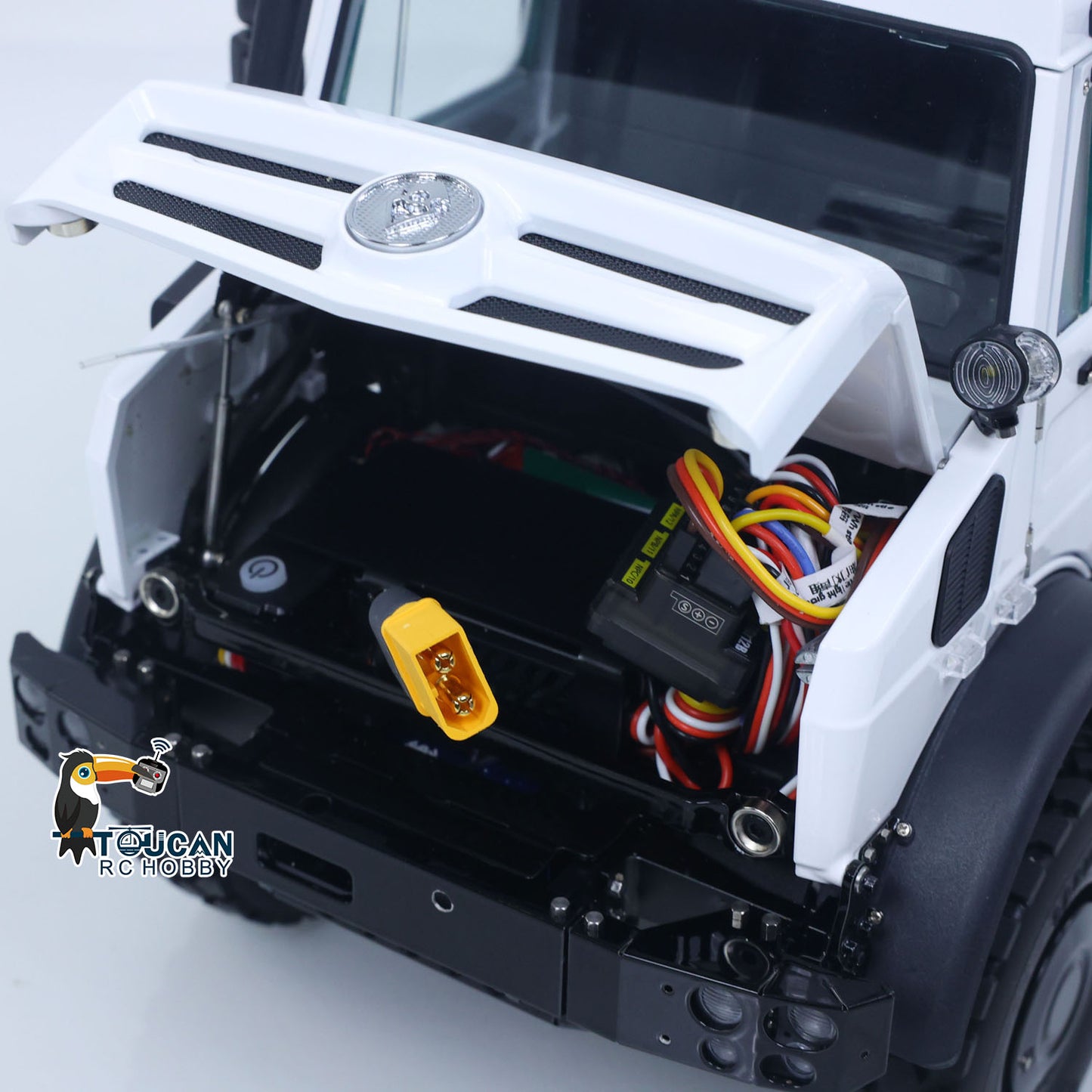 LESU Metal 1/14 Remote Control All Terrain Light Truck Off Road Vehicle U4023 MT44023 Unassembled Model With Light Sound System