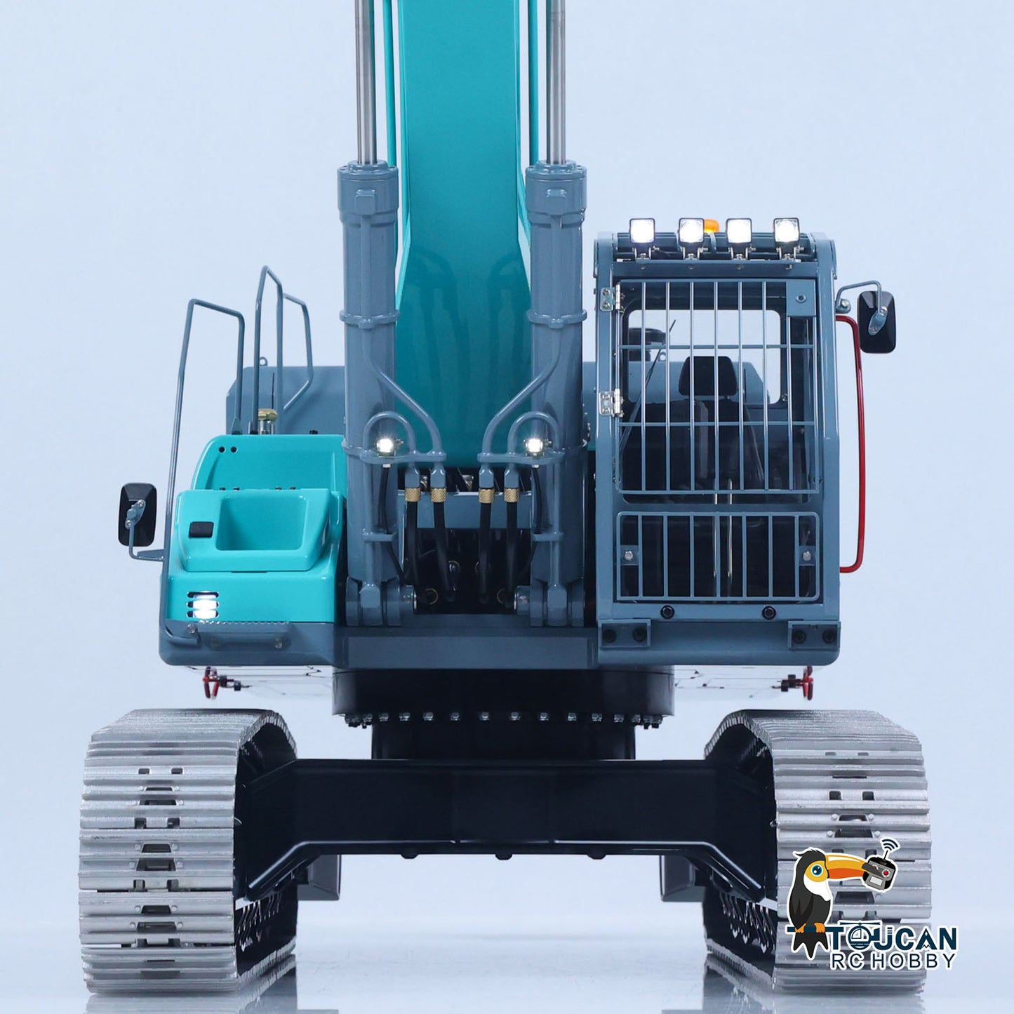 LESU 1/14 Remote Control Metal Hydraulic Excavator SK500 RC Digger Finished/KIT Model 6CH Valve 3MAP Pump Brass Relief Valve Lights